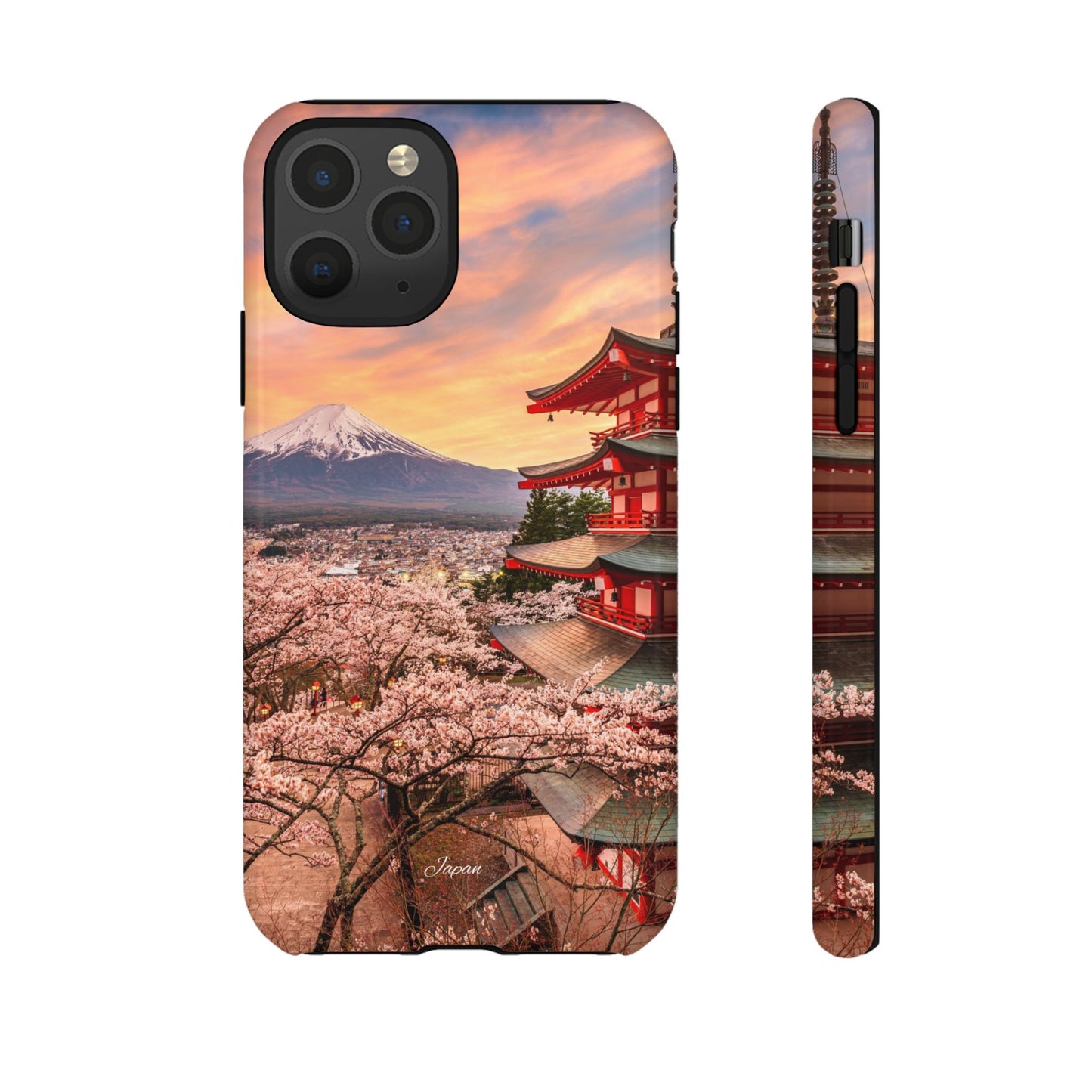 Cherry Blossoms Mt. Fuji phone case for iPhone, Galaxy and Pixel devices
