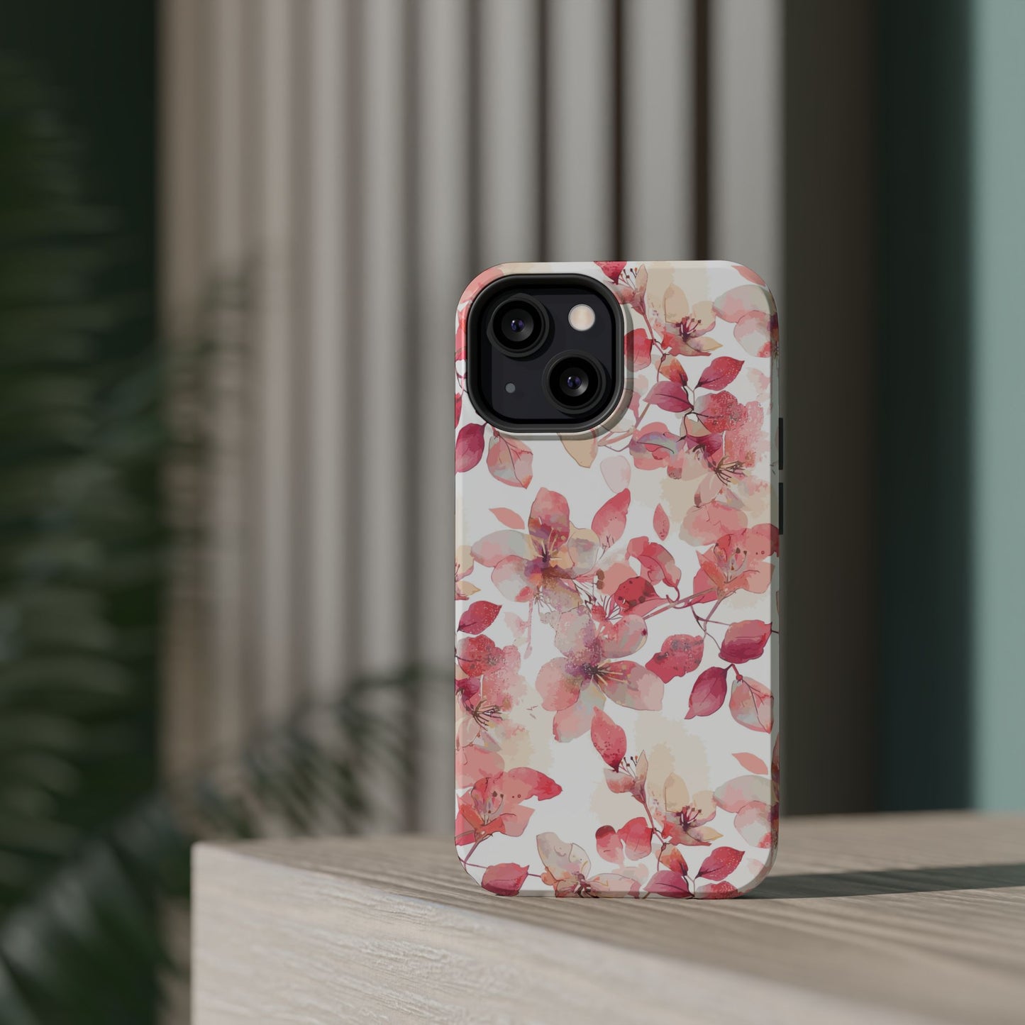 Watercolor Flowers: MagSafe case for iPhone