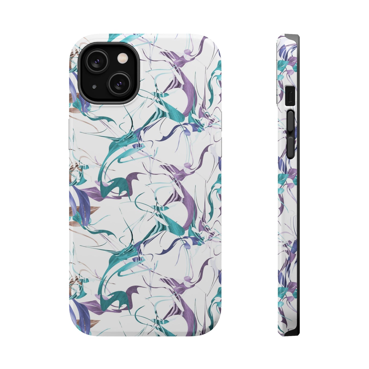 Vector (MagSafe version): Abstract Elegant Phone Case for iPhone, Samsung Galaxy and Google Pixel devices