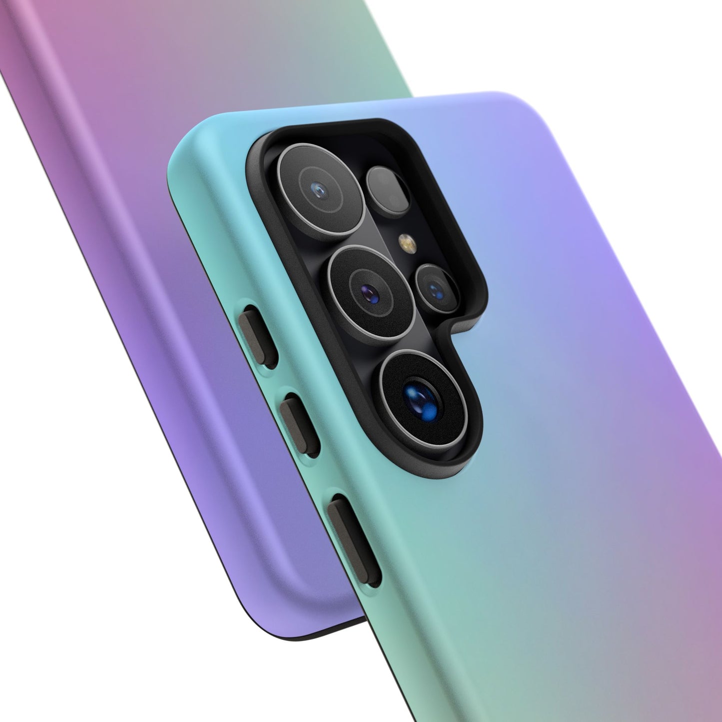 Cotton Candy: Quadcolor Pastel Gradient Tough Case for iPhone, Samsung Galaxy and Google Pixel devices