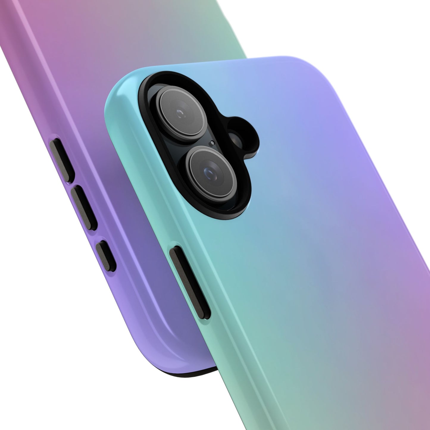Cotton Candy: Quadcolor Pastel Gradient Tough Case for iPhone, Samsung Galaxy and Google Pixel devices