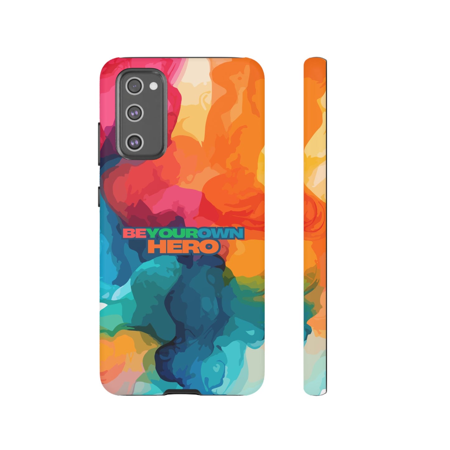Be Your Own Hero: Tough Case for iPhone, Samsung Galaxy and Google Pixel