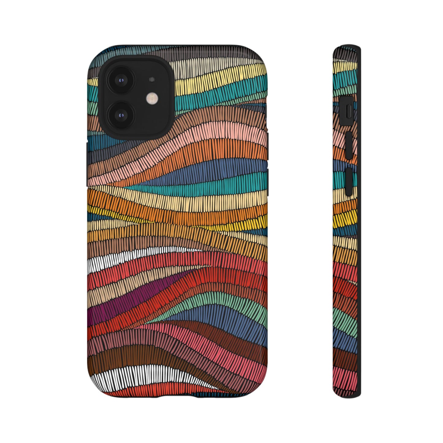 Threaded Harmony: Tapestry-inspired Phone Case for iPhone, Samsung Galaxy and Google Pixel devices