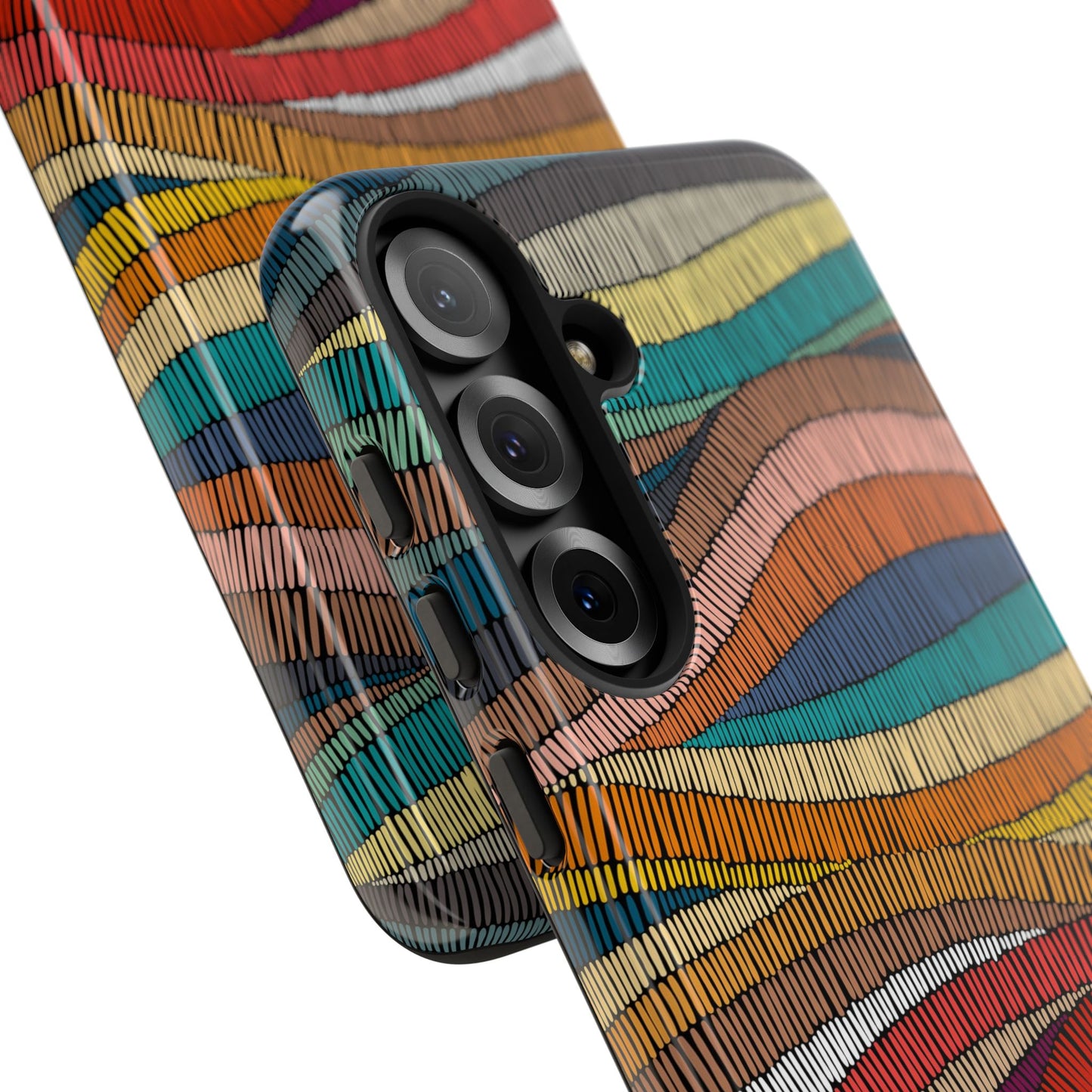 Threaded Harmony: Tapestry-inspired Phone Case for iPhone, Samsung Galaxy and Google Pixel devices