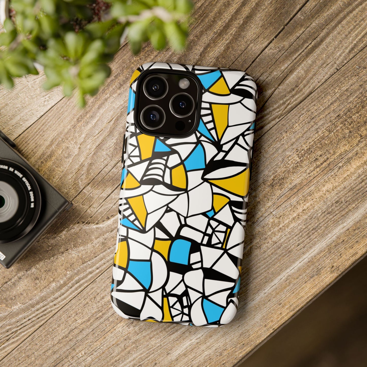 Abstract Graffiti: Stevige hoesjes voor iPhone, Galaxy en Pixel-apparaten