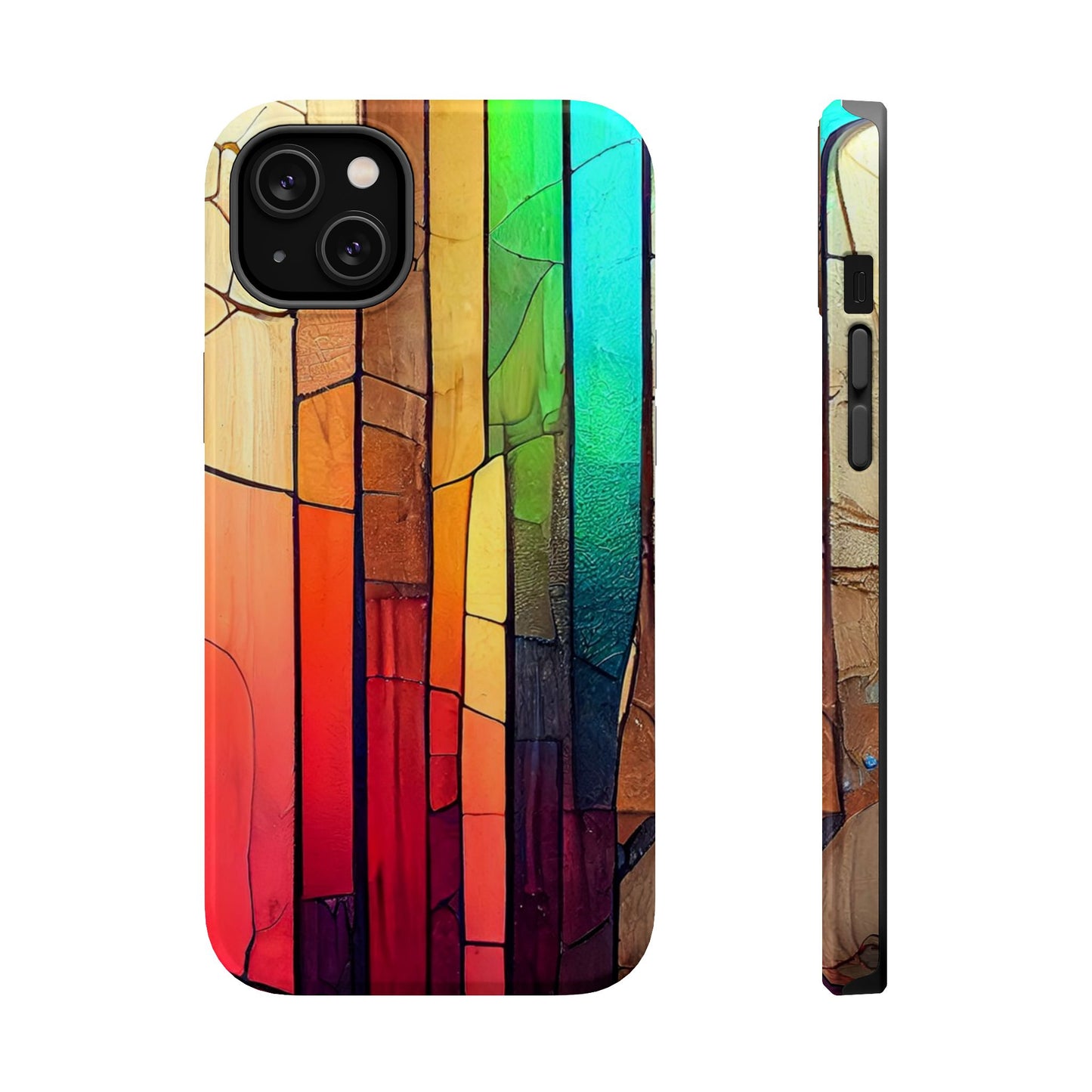 Stained Glass Design MagSafe Case for iPhone