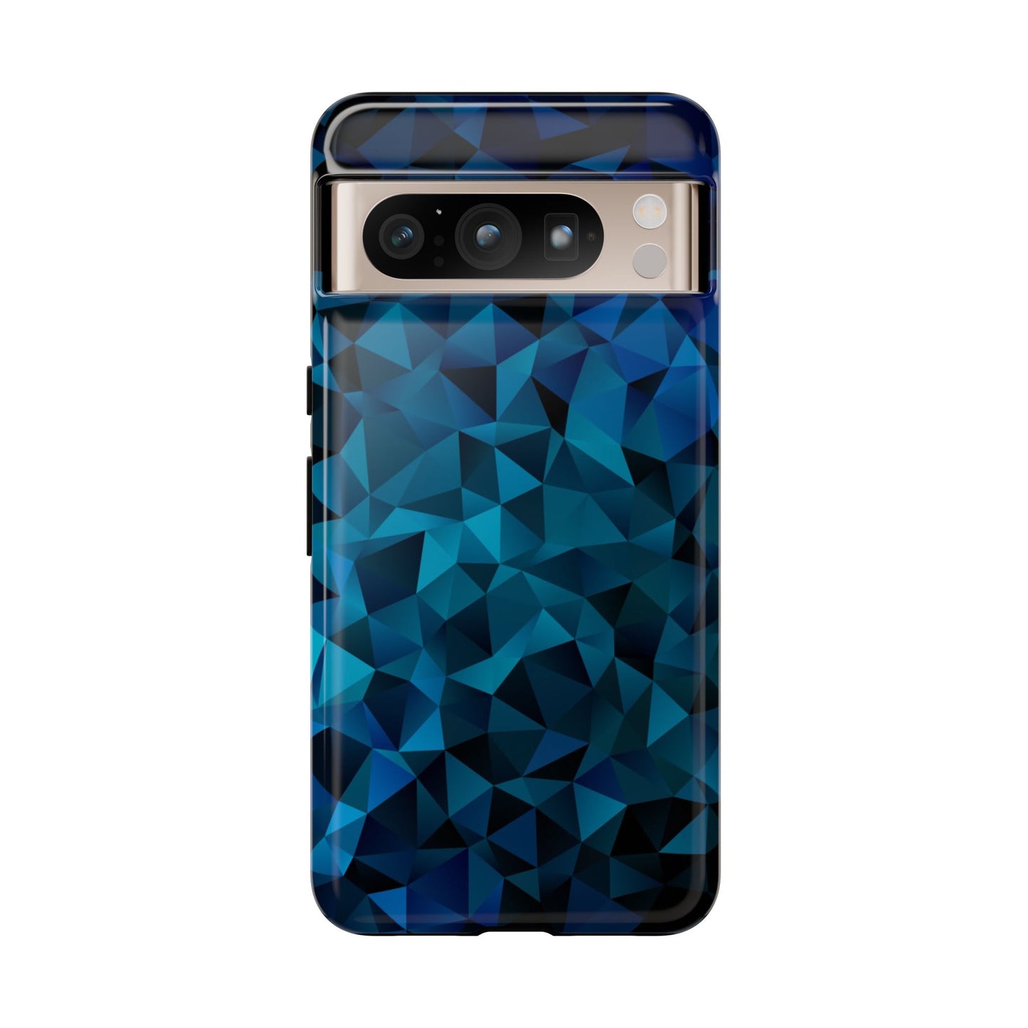 Blue Diamonds: Phone Case with Elegant Prints for iPhone, Samsung Galaxy and Google Pixel devices