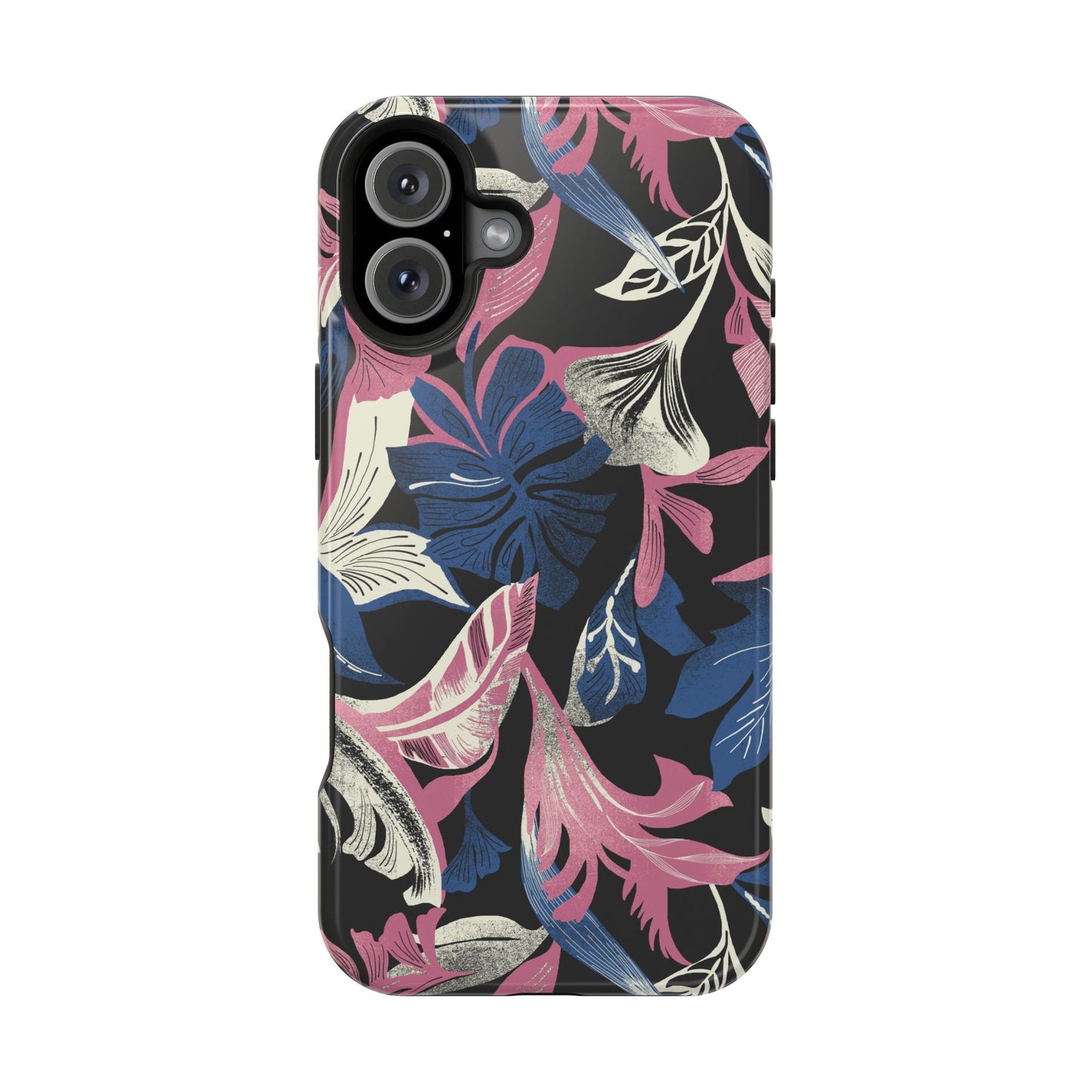 Tropique (MagSafe version): Palm & Fall Fusion Phone Case for iPhone