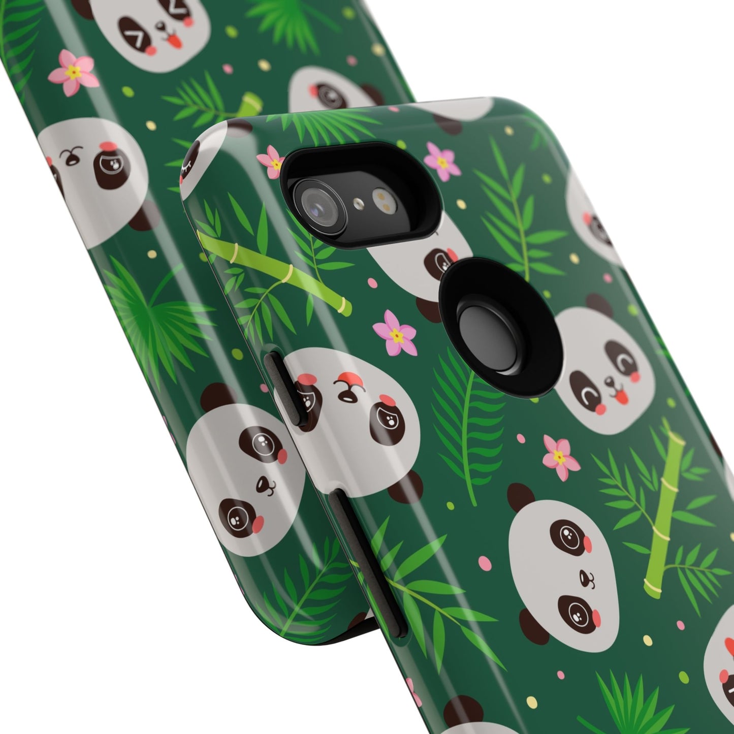 Cute Panda: Tough Case for iPhone, Samsung Galaxy and Google Pixel devices