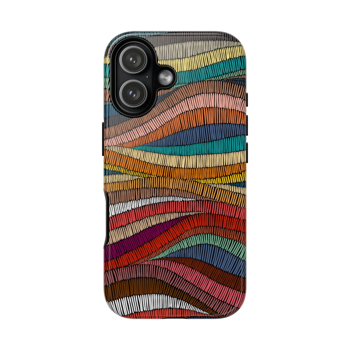 Threaded Harmony: Tapestry-inspired Phone Case for iPhone, Samsung Galaxy and Google Pixel devices