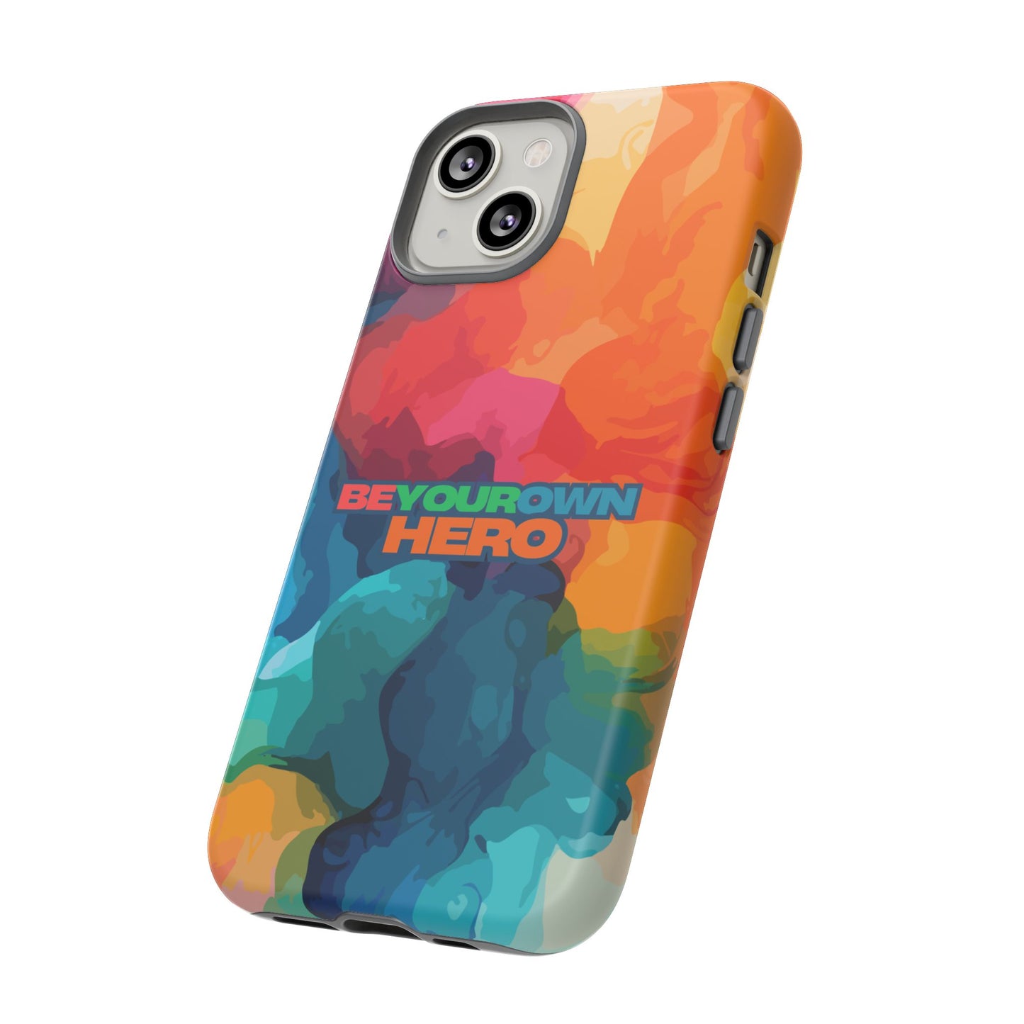 Be Your Own Hero: Tough Case for iPhone, Samsung Galaxy and Google Pixel
