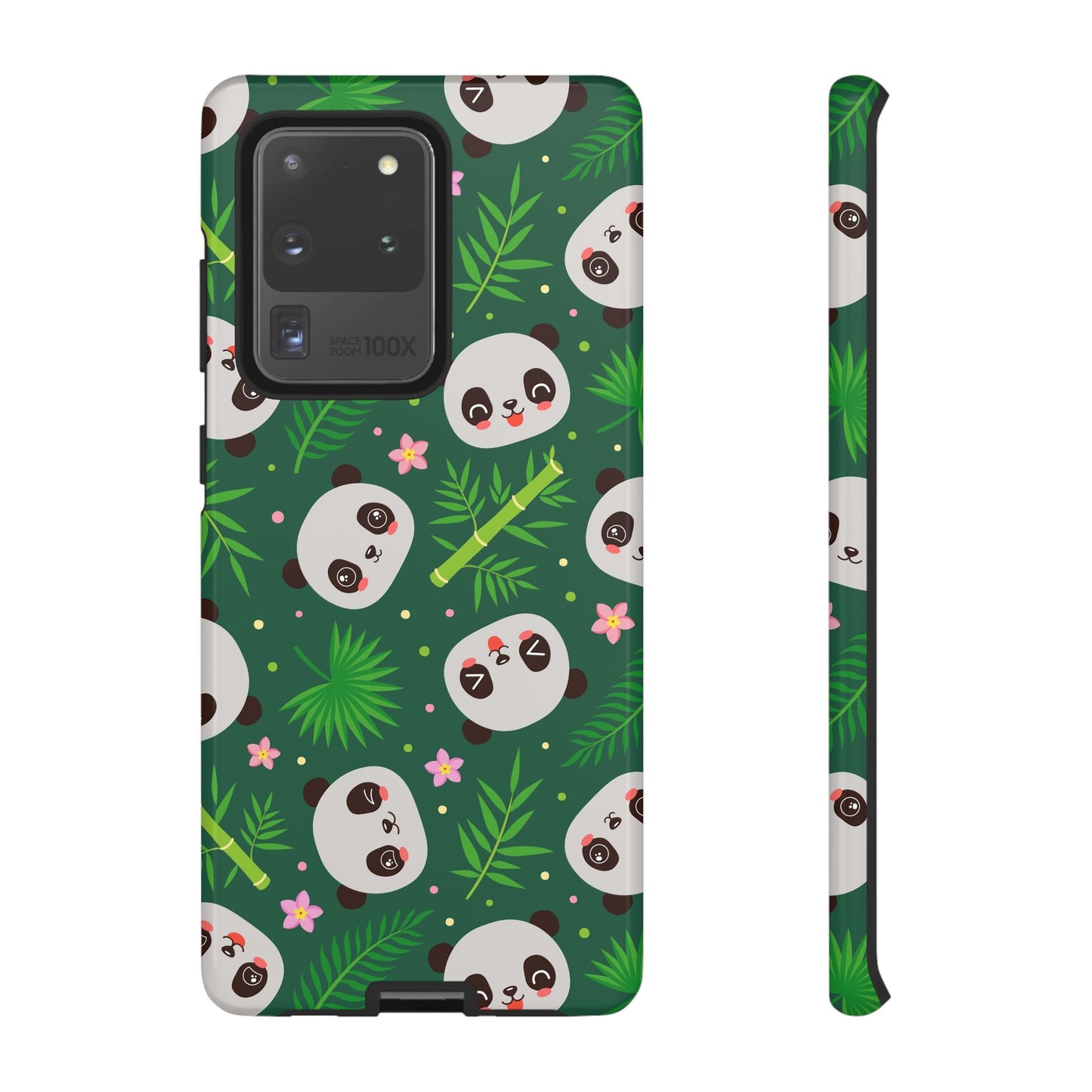 Cute Panda: Tough Case for iPhone, Samsung Galaxy and Google Pixel devices