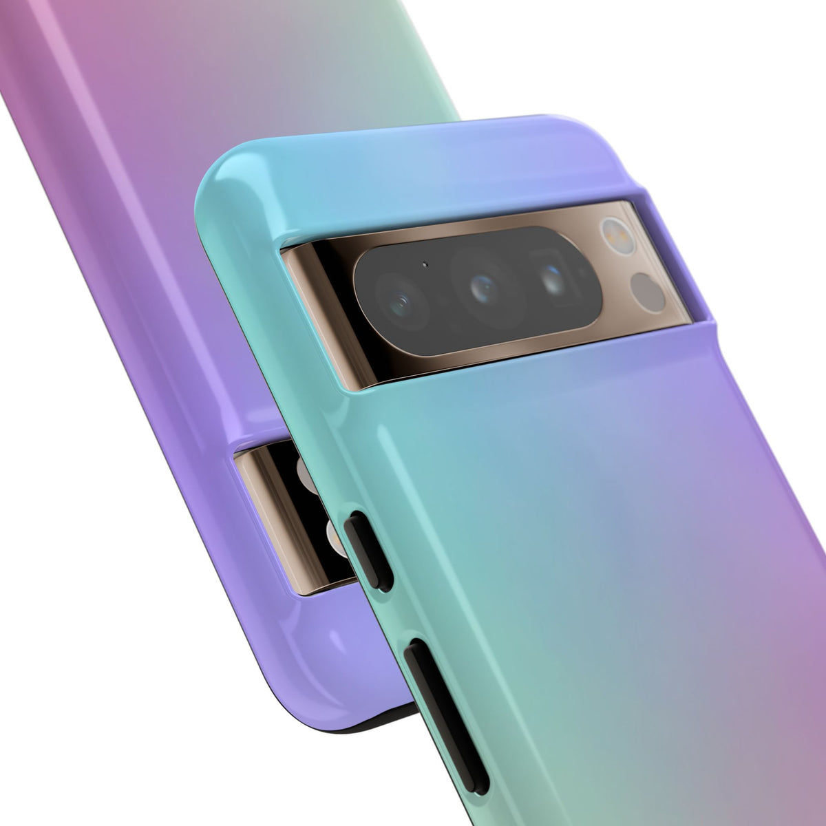 Cotton Candy: Quadcolor Pastel Gradient Tough Case for iPhone, Samsung Galaxy and Google Pixel devices