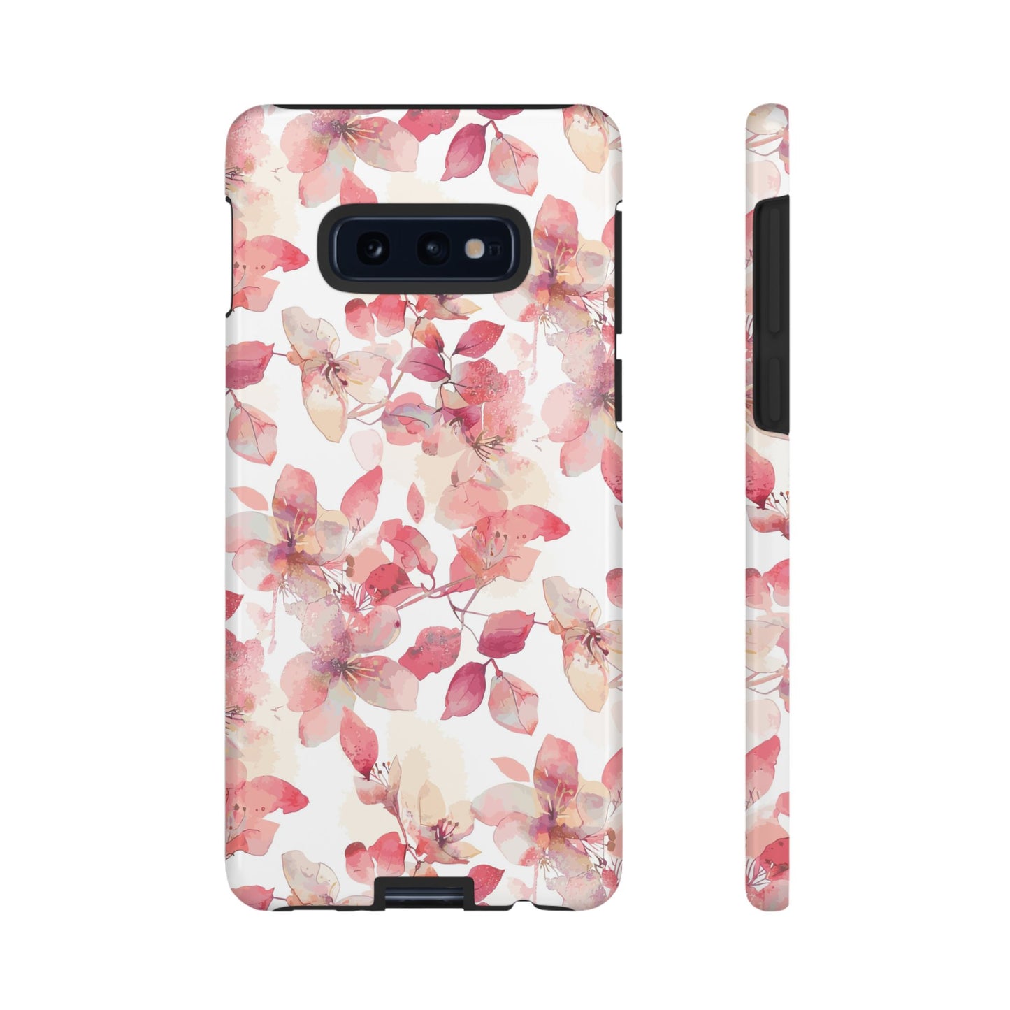 Watercolor Flowers: Tough Case for iPhone, Samsung Galaxy and Google Pixel devices