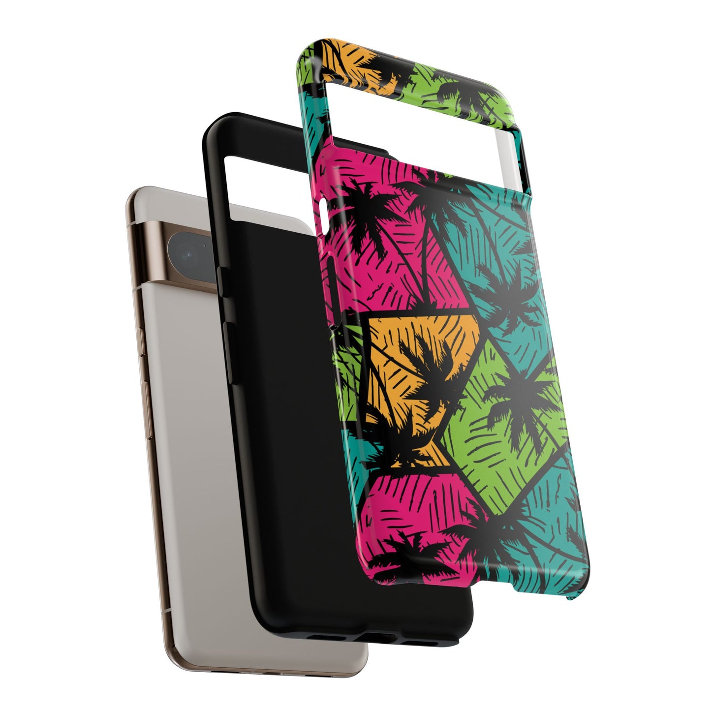 Island Escape: Tropical Vibes Phone Case for iPhone, Samsung Galaxy and Google Pixel devices