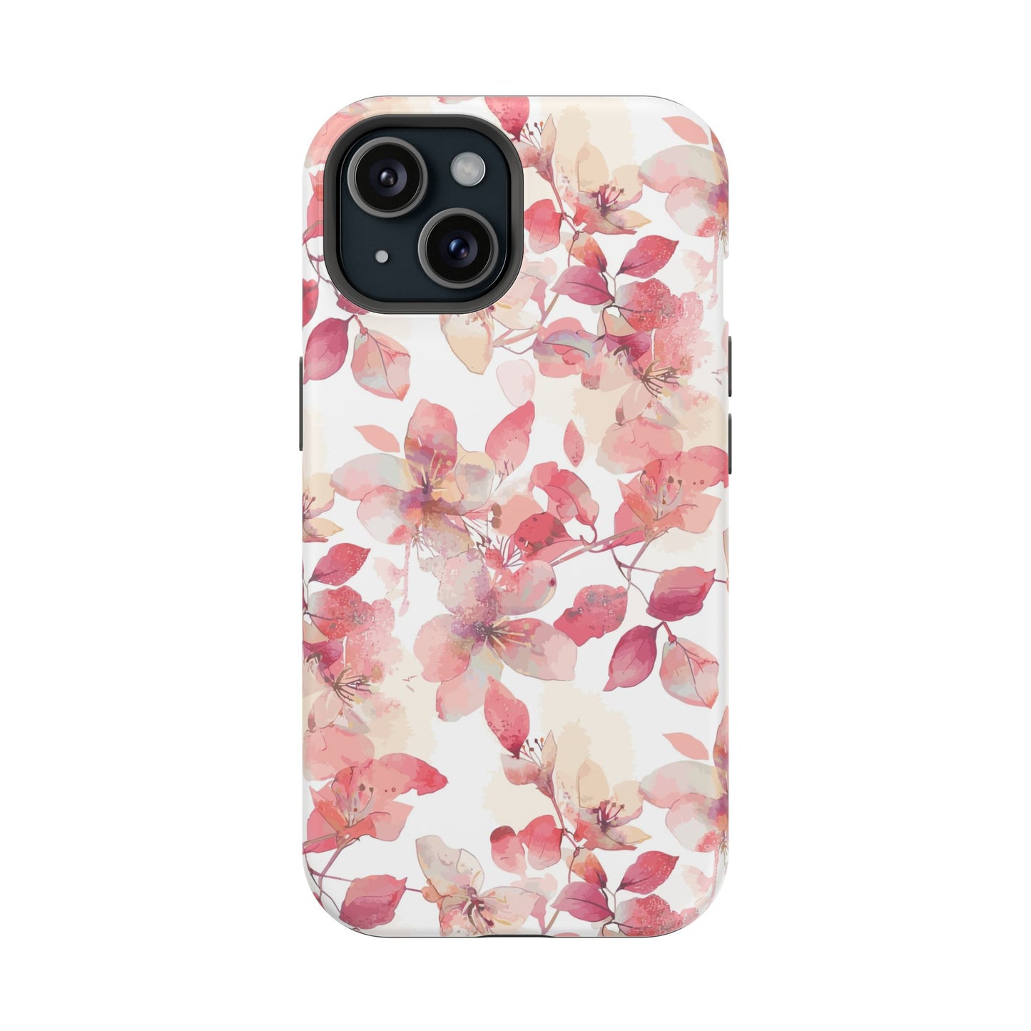 Watercolor Flowers: MagSafe case for iPhone