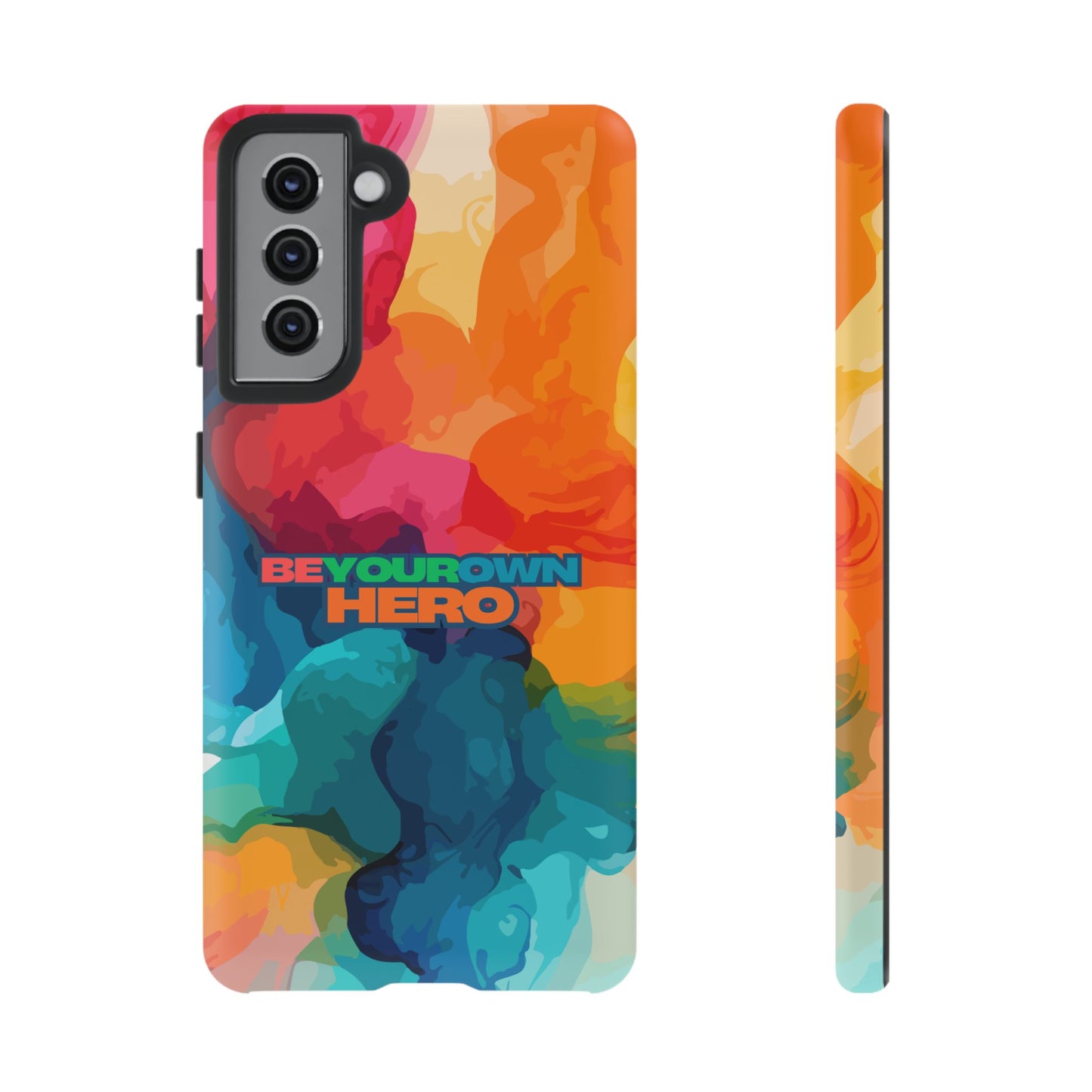Be Your Own Hero: Tough Case for iPhone, Samsung Galaxy and Google Pixel