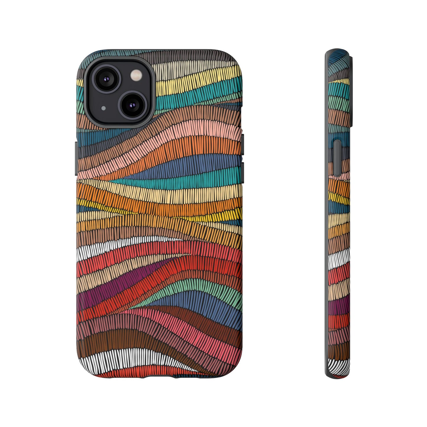 Threaded Harmony: Tapestry-inspired Phone Case for iPhone, Samsung Galaxy and Google Pixel devices