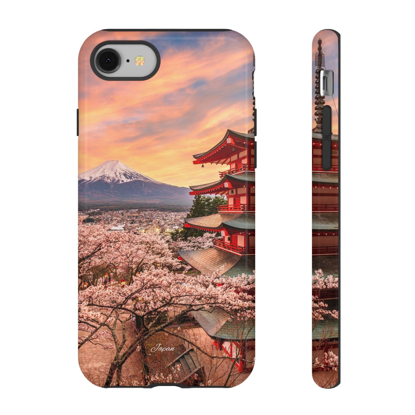 Cherry Blossoms Mt. Fuji phone case for iPhone, Galaxy and Pixel devices
