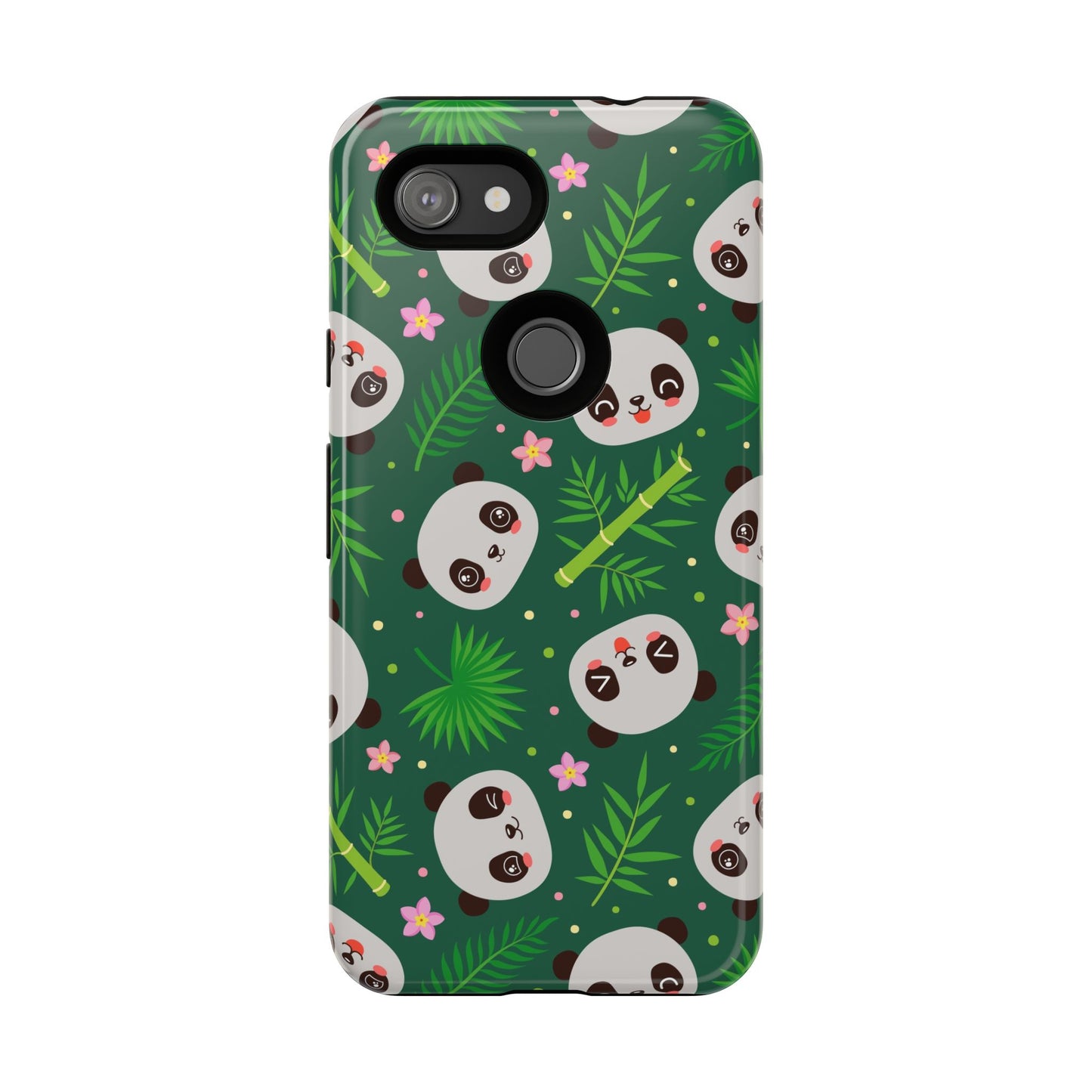 Cute Panda: Tough Case for iPhone, Samsung Galaxy and Google Pixel devices