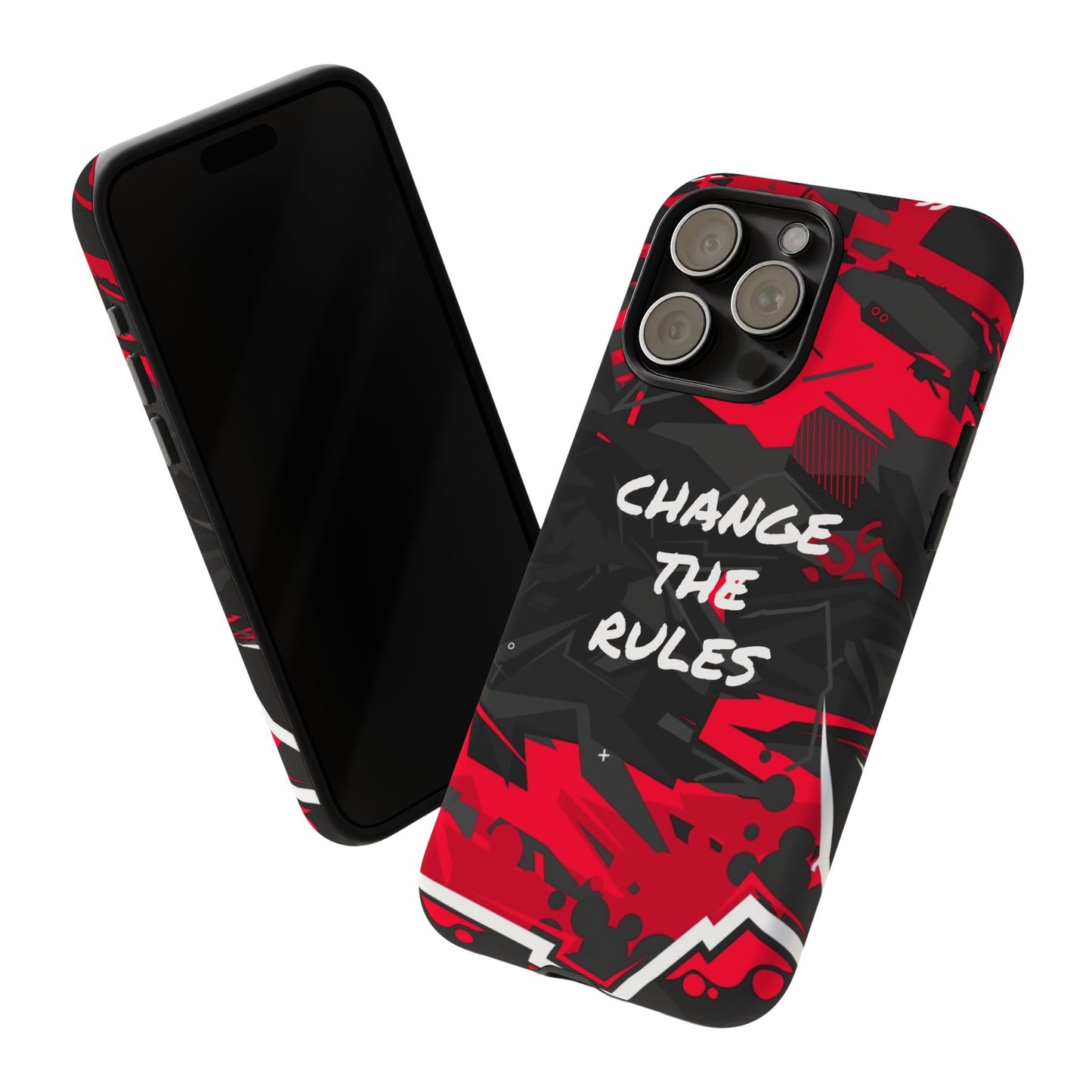 Verander de regels: stevige hoes voor iPhone-, Galaxy- en Pixel-apparaten