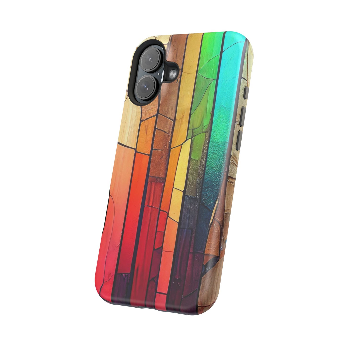 Stained Glass Design MagSafe Case for iPhone