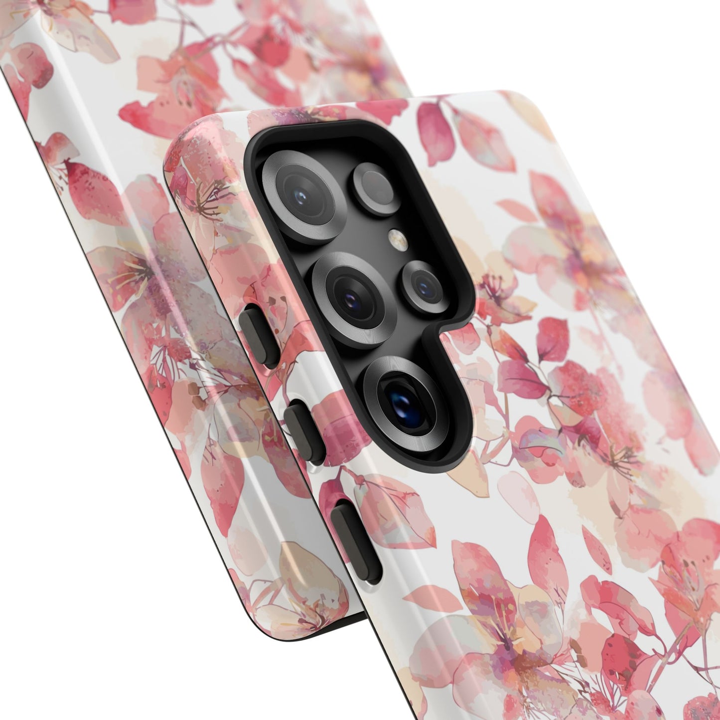 Watercolor Flowers: Tough Case for iPhone, Samsung Galaxy and Google Pixel devices