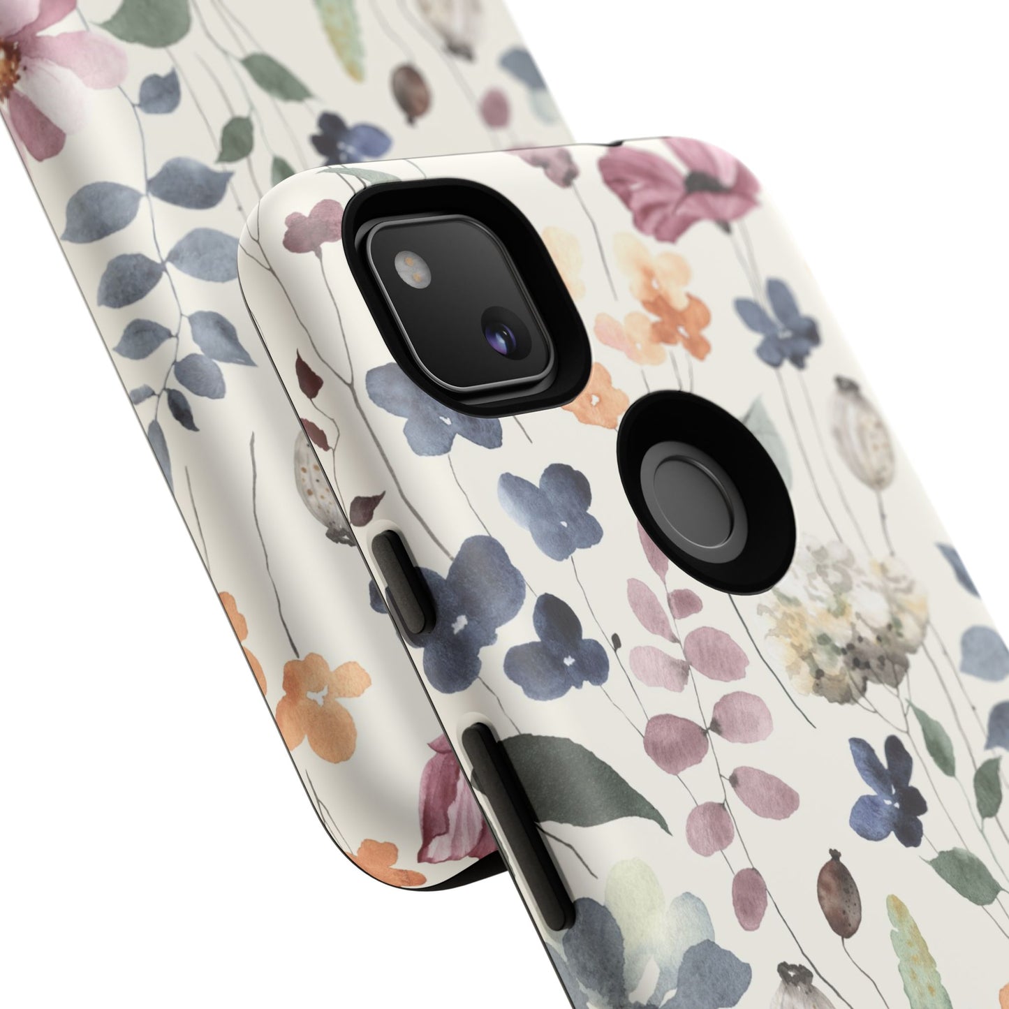 Floral prints phone case for iPhone, Samsung Galaxy and Pixel devices