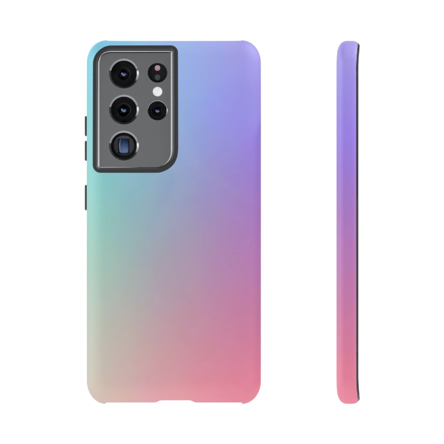 Cotton Candy: Quadcolor Pastel Gradient Tough Case for iPhone, Samsung Galaxy and Google Pixel devices