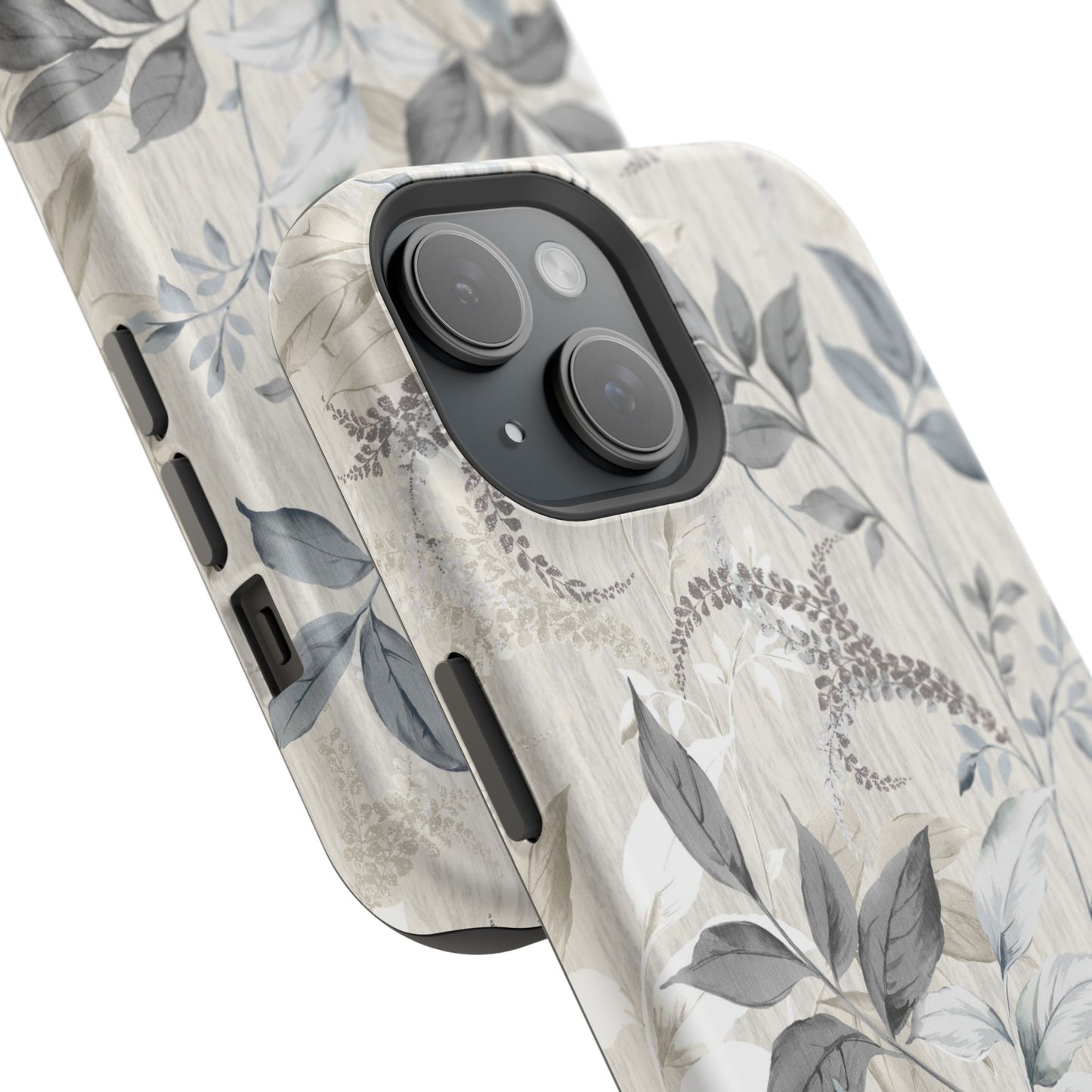 Luxury Leaves (MagSafe version): Artistic case for iPhone, Samsung Galaxy and Google Pixel