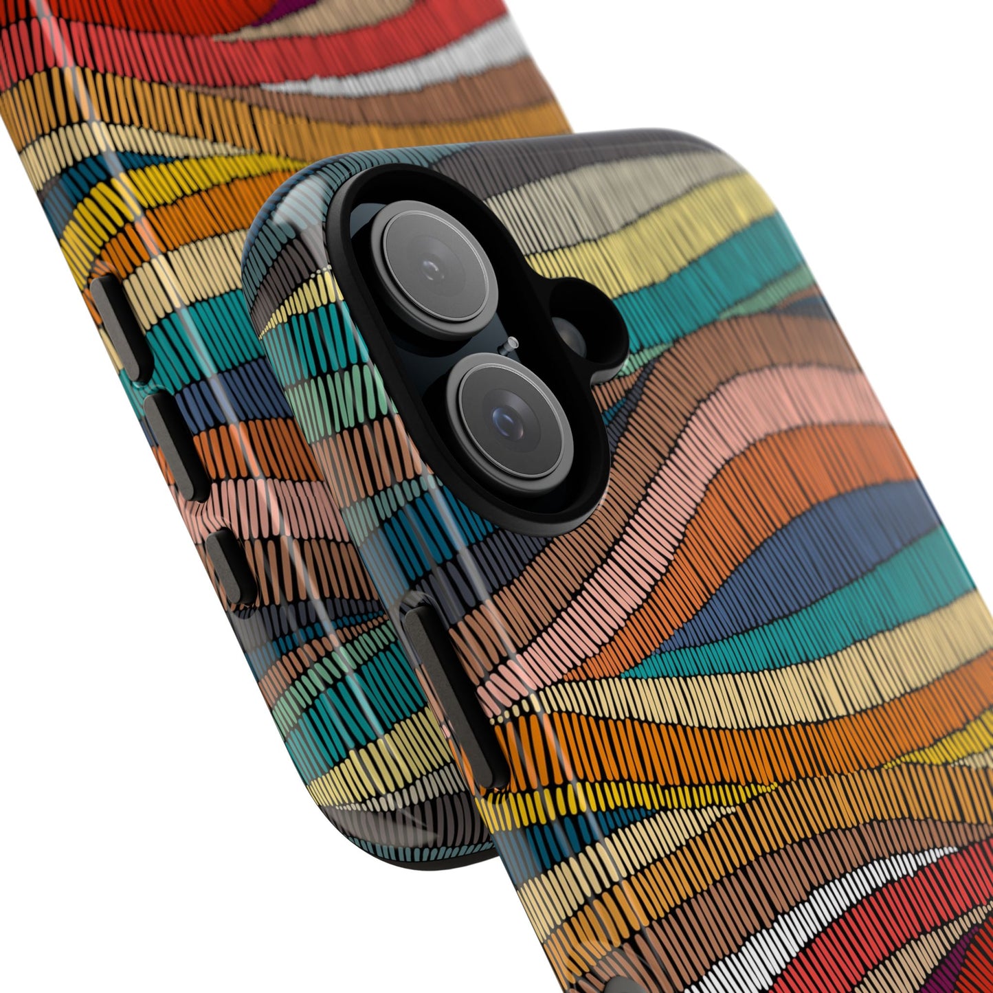 Threaded Harmony: Tapestry-inspired Phone Case for iPhone, Samsung Galaxy and Google Pixel devices