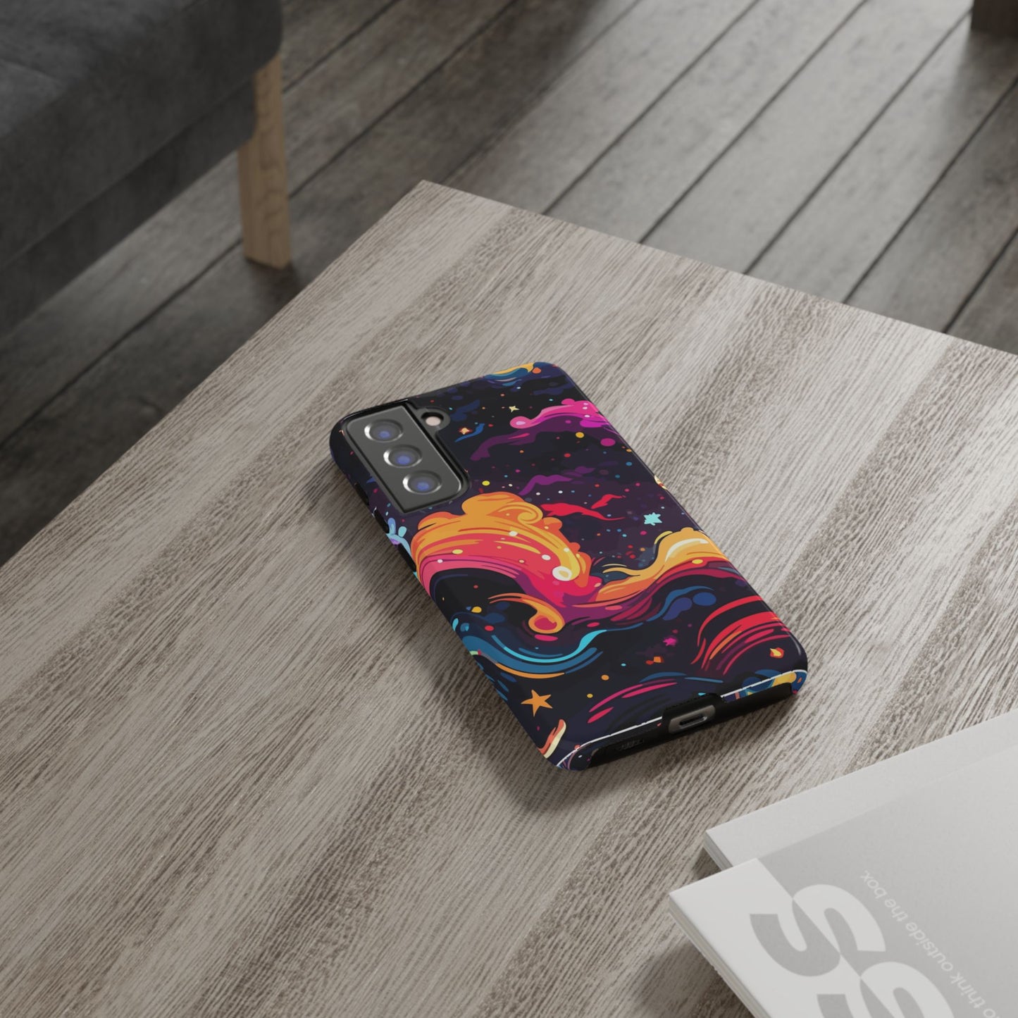 Celestial: Vibrant phone case for iPhone, Samsung Galaxy and Google Pixel devices