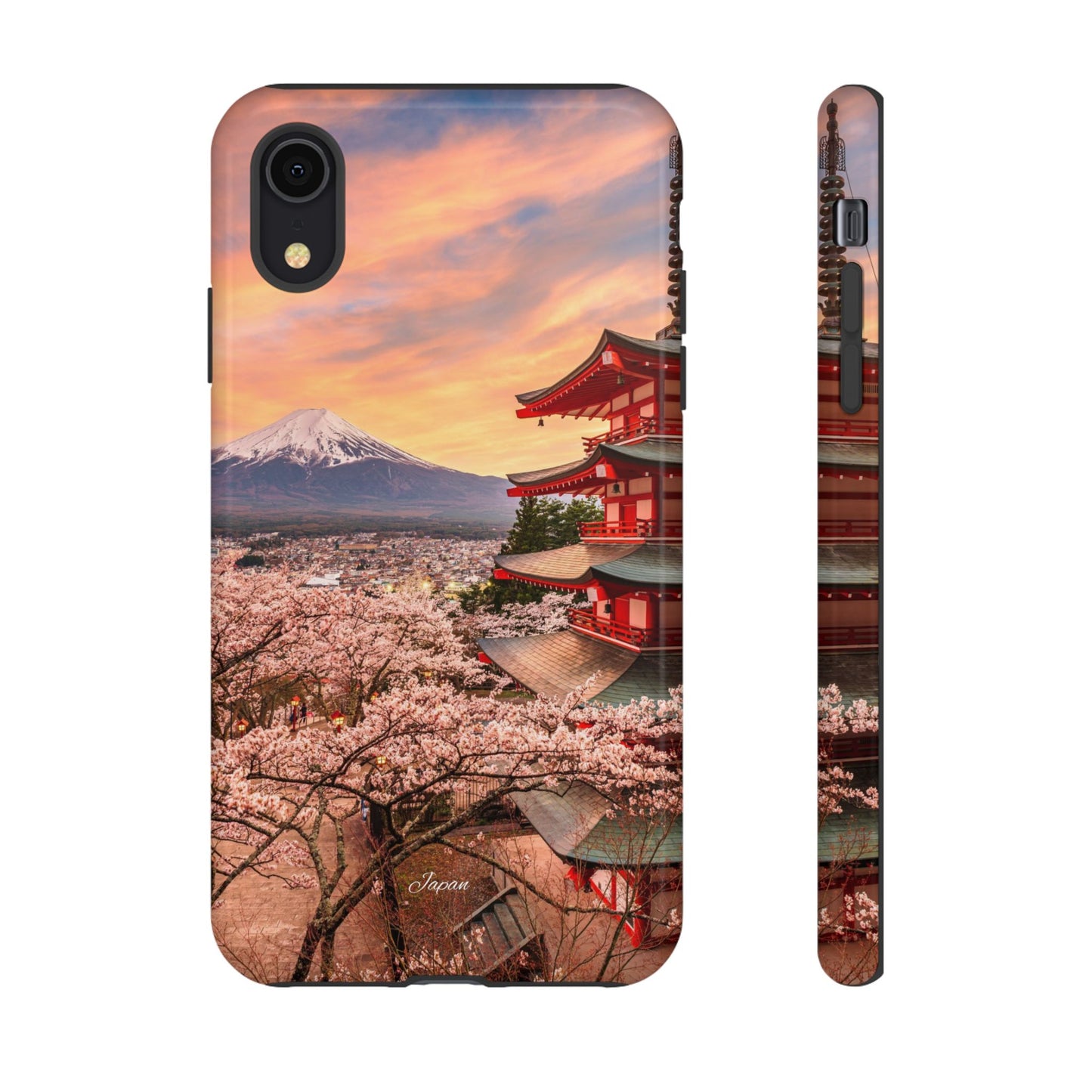 Cherry Blossoms Mt. Fuji phone case for iPhone, Galaxy and Pixel devices