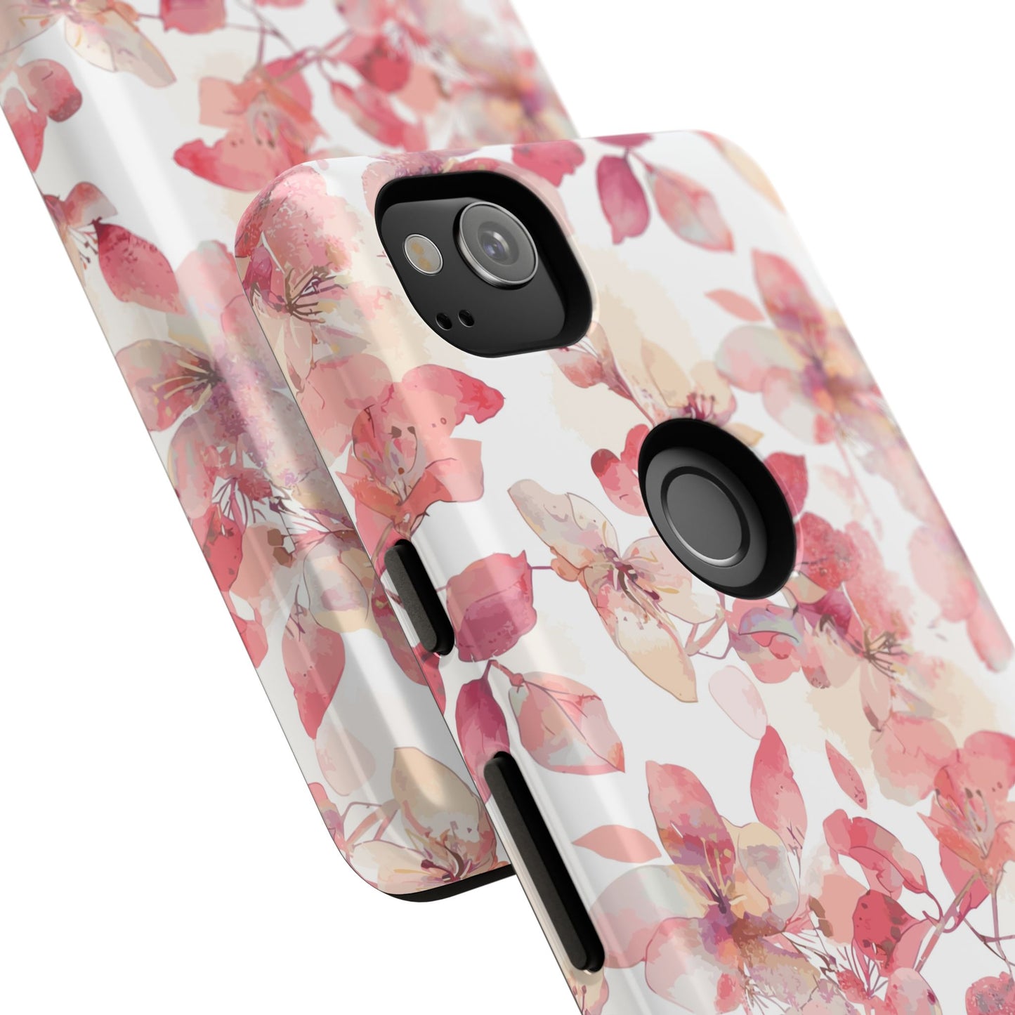 Watercolor Flowers: Tough Case for iPhone, Samsung Galaxy and Google Pixel devices