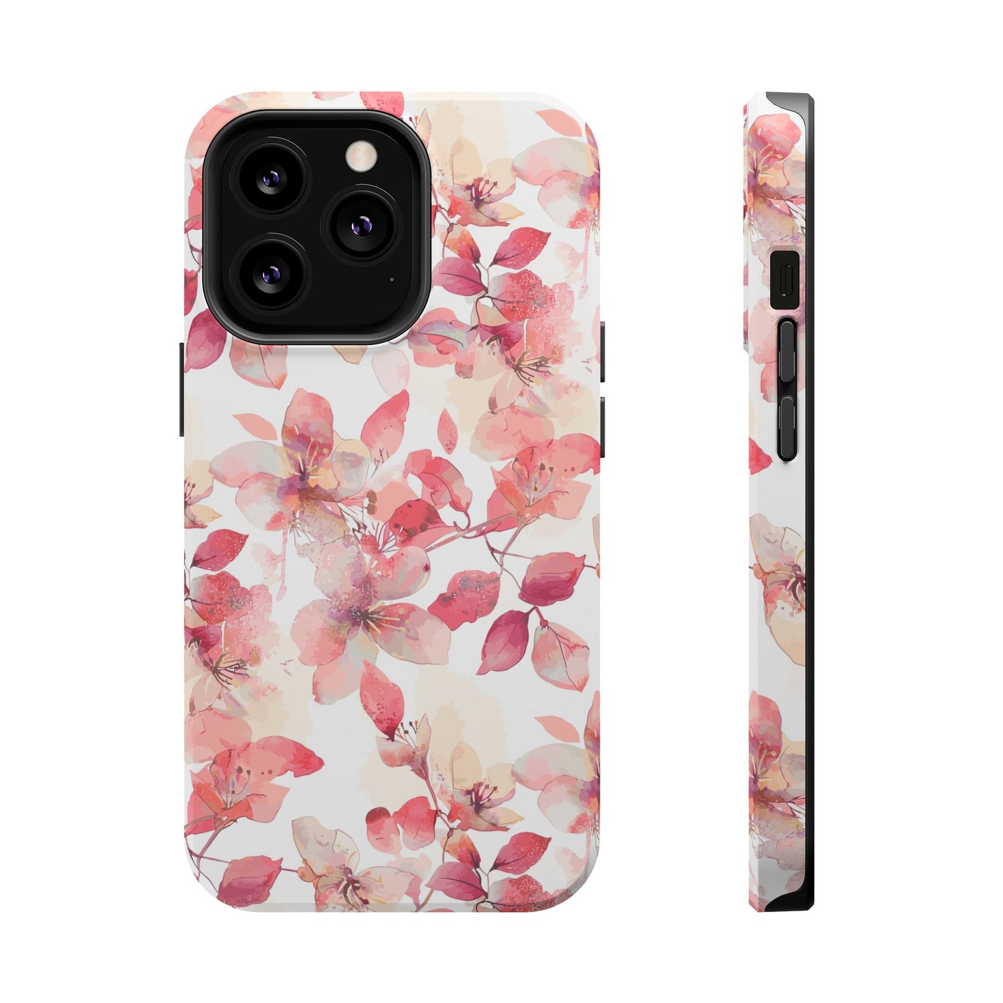 Watercolor Flowers: MagSafe case for iPhone