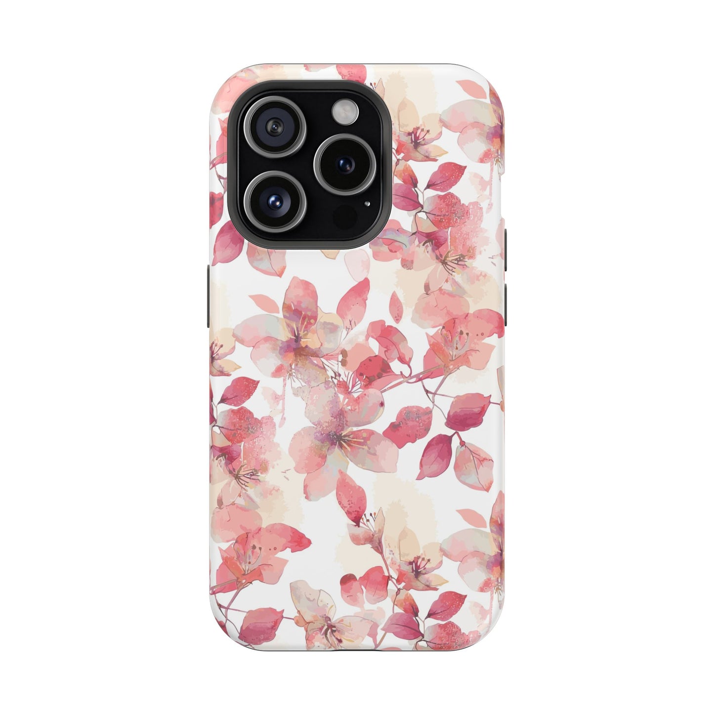 Watercolor Flowers: MagSafe case for iPhone