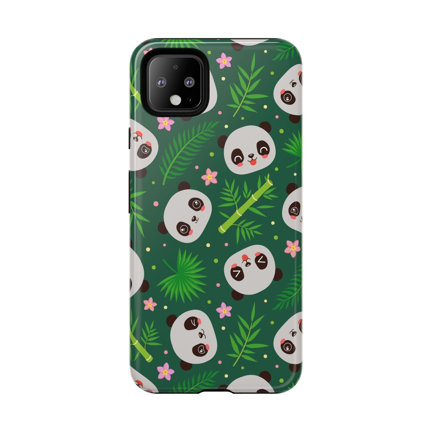 Cute Panda: Tough Case for iPhone, Samsung Galaxy and Google Pixel devices