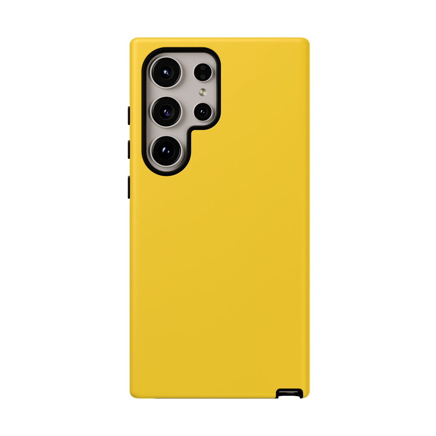 Luscious Yellow: Plain Sunburst-Inspired Color for iPhone, Samsung Galaxy and Google Pixel devices