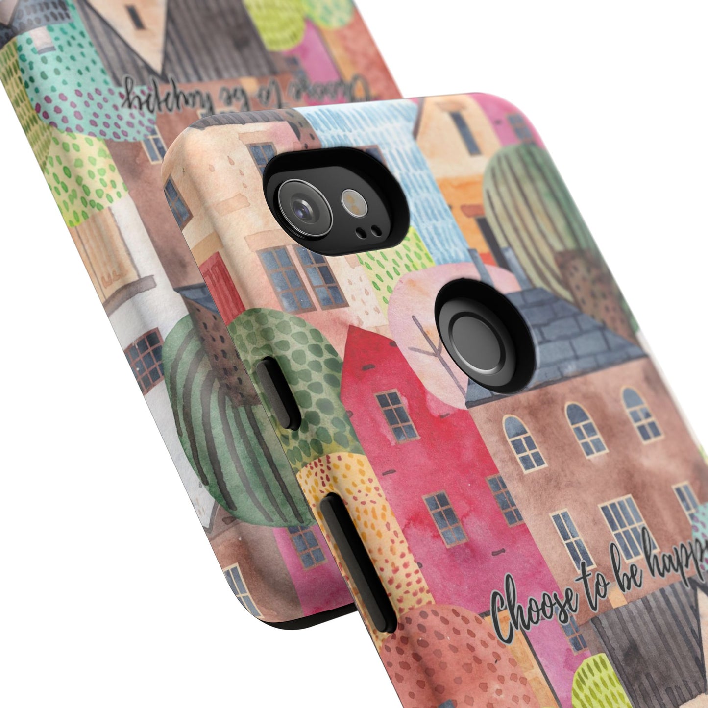 Choose to be Happy: Inspiring Case for iPhone, Samsung Galaxy and Google Pixel devices