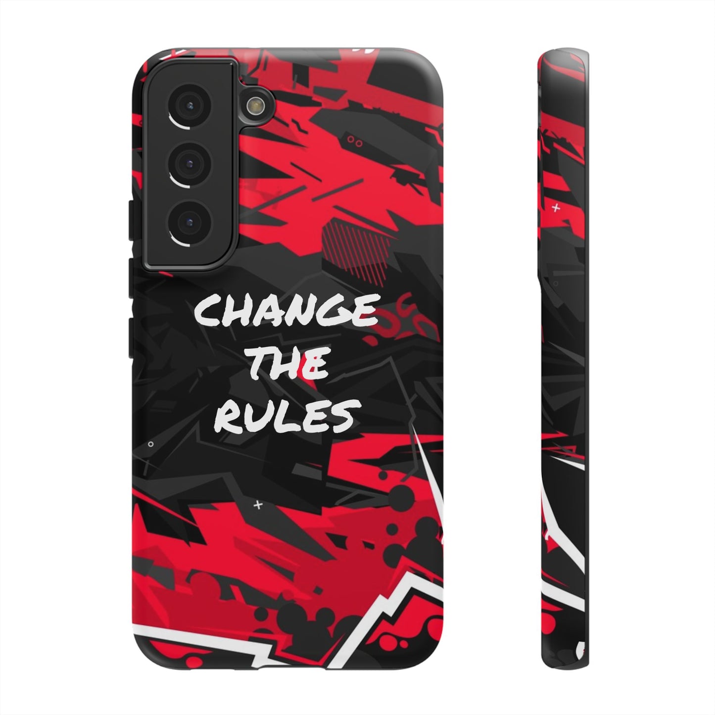 Verander de regels: stevige hoes voor iPhone-, Galaxy- en Pixel-apparaten