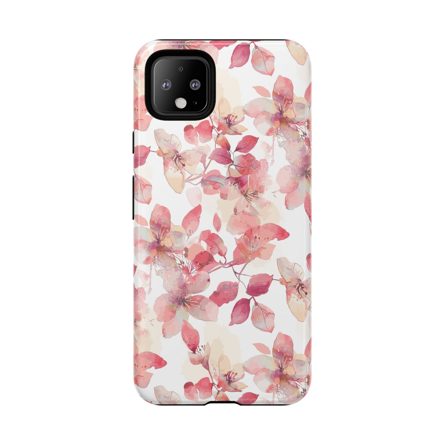 Watercolor Flowers: Tough Case for iPhone, Samsung Galaxy and Google Pixel devices