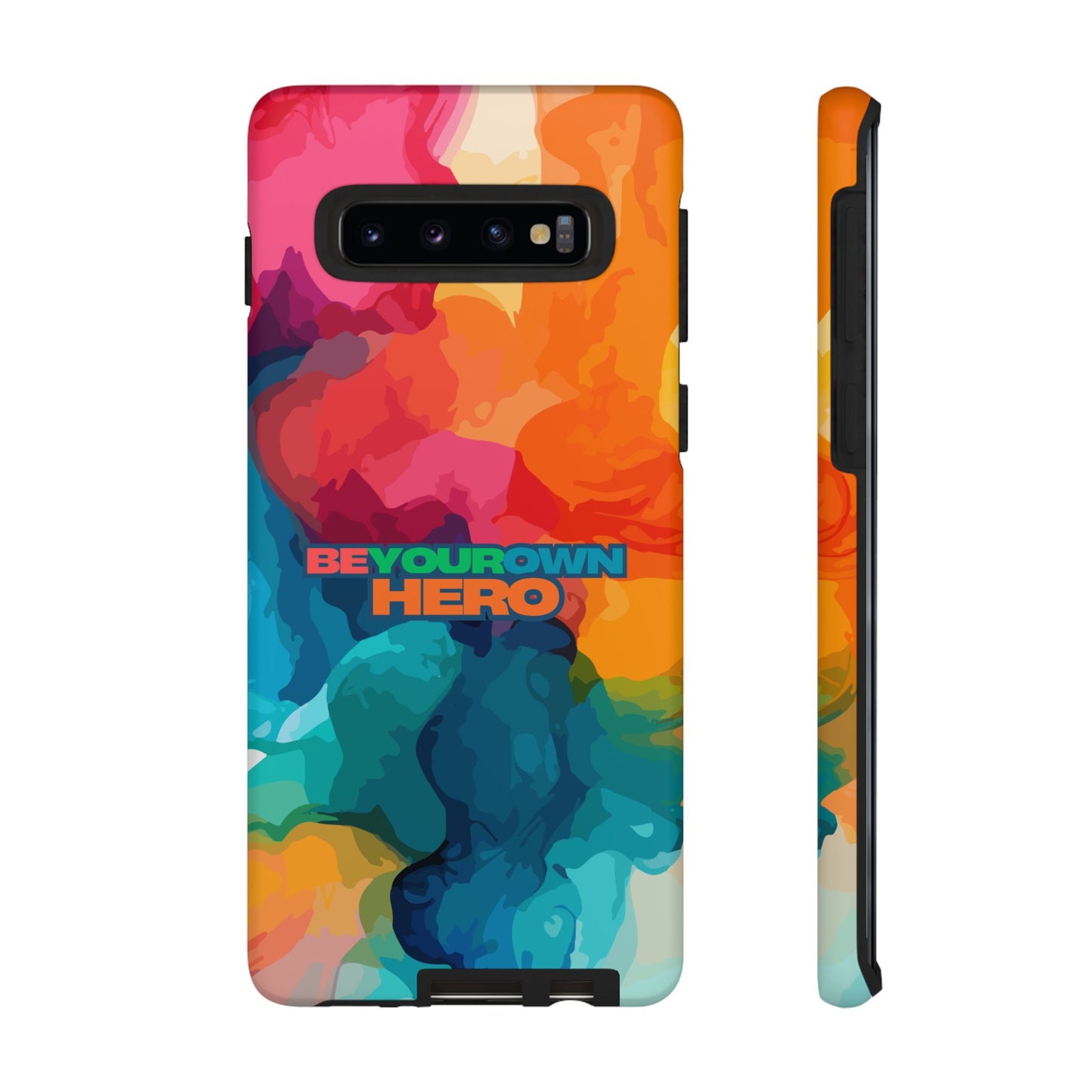 Be Your Own Hero: Tough Case for iPhone, Samsung Galaxy and Google Pixel
