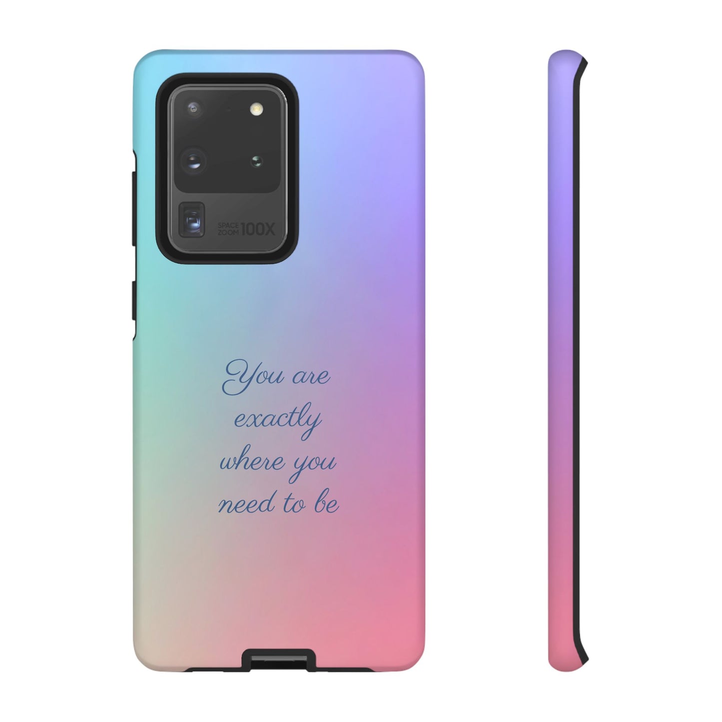 You are exactly where you need to be: Tough Case for iPhone, Samsung Galaxy and Google Pixel
