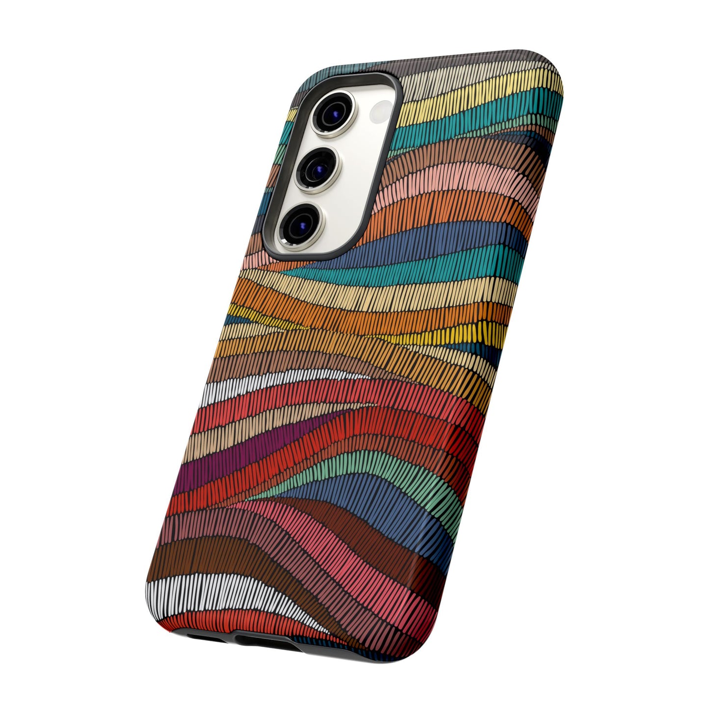 Threaded Harmony: Tapestry-inspired Phone Case for iPhone, Samsung Galaxy and Google Pixel devices
