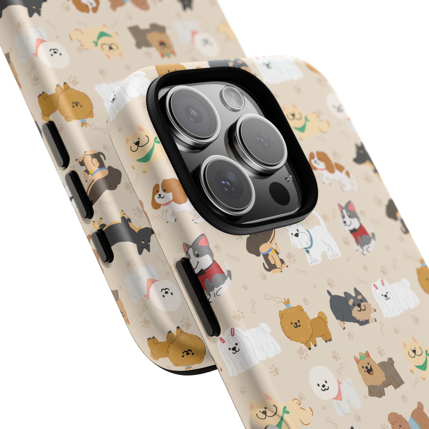 Cute Dogs: Tough Case for iPhone, Samsung Galaxy and Google Pixel devices