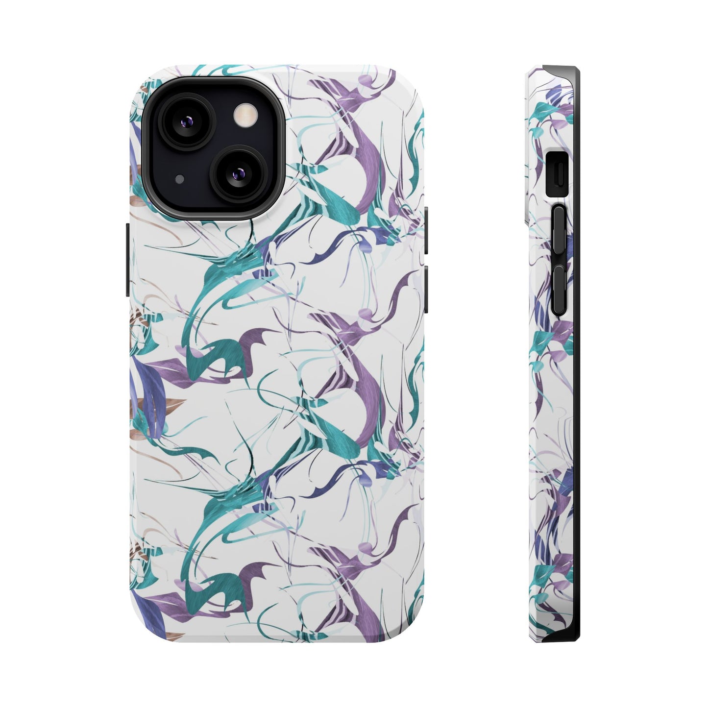 Vector (MagSafe version): Abstract Elegant Phone Case for iPhone, Samsung Galaxy and Google Pixel devices