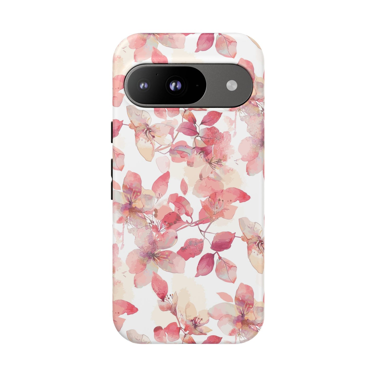Watercolor Flowers: Tough Case for iPhone, Samsung Galaxy and Google Pixel devices