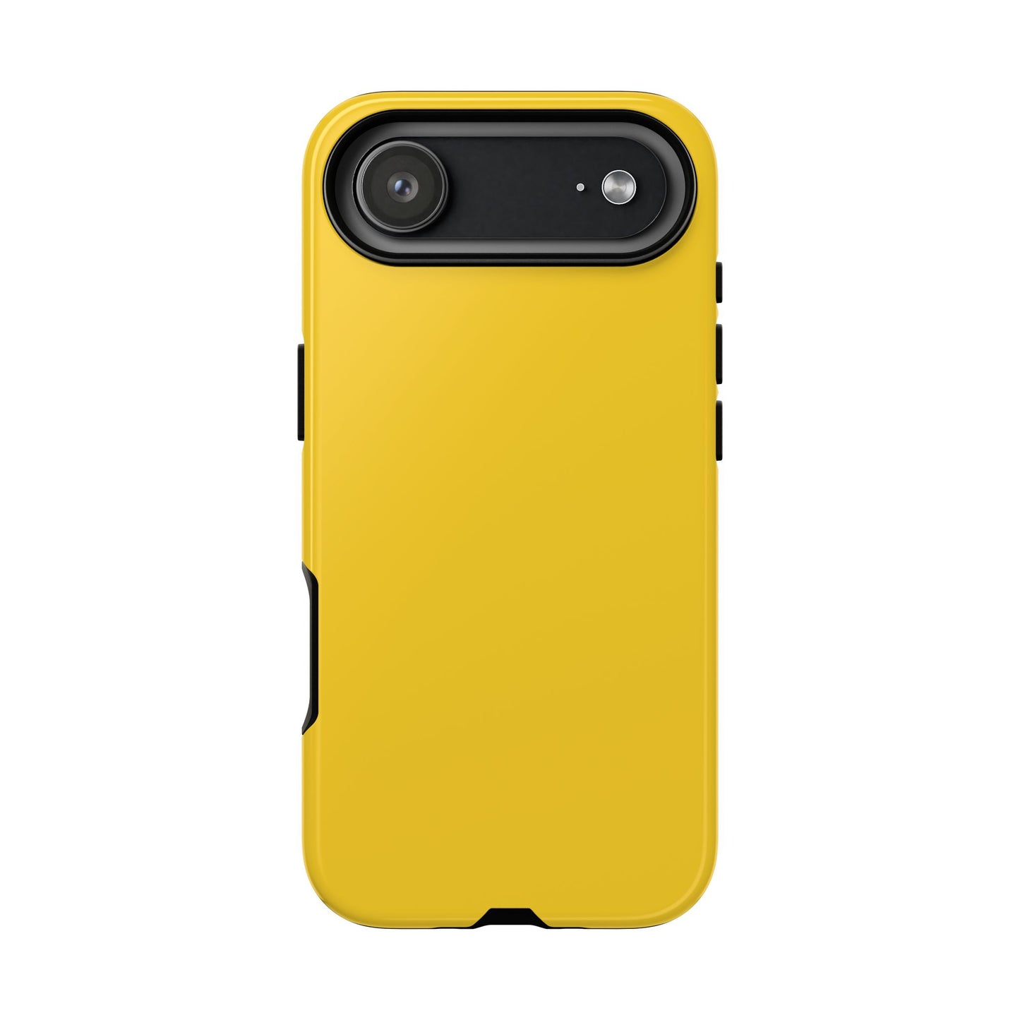 Luscious Yellow: Plain Sunburst-Inspired Color for iPhone, Samsung Galaxy and Google Pixel devices