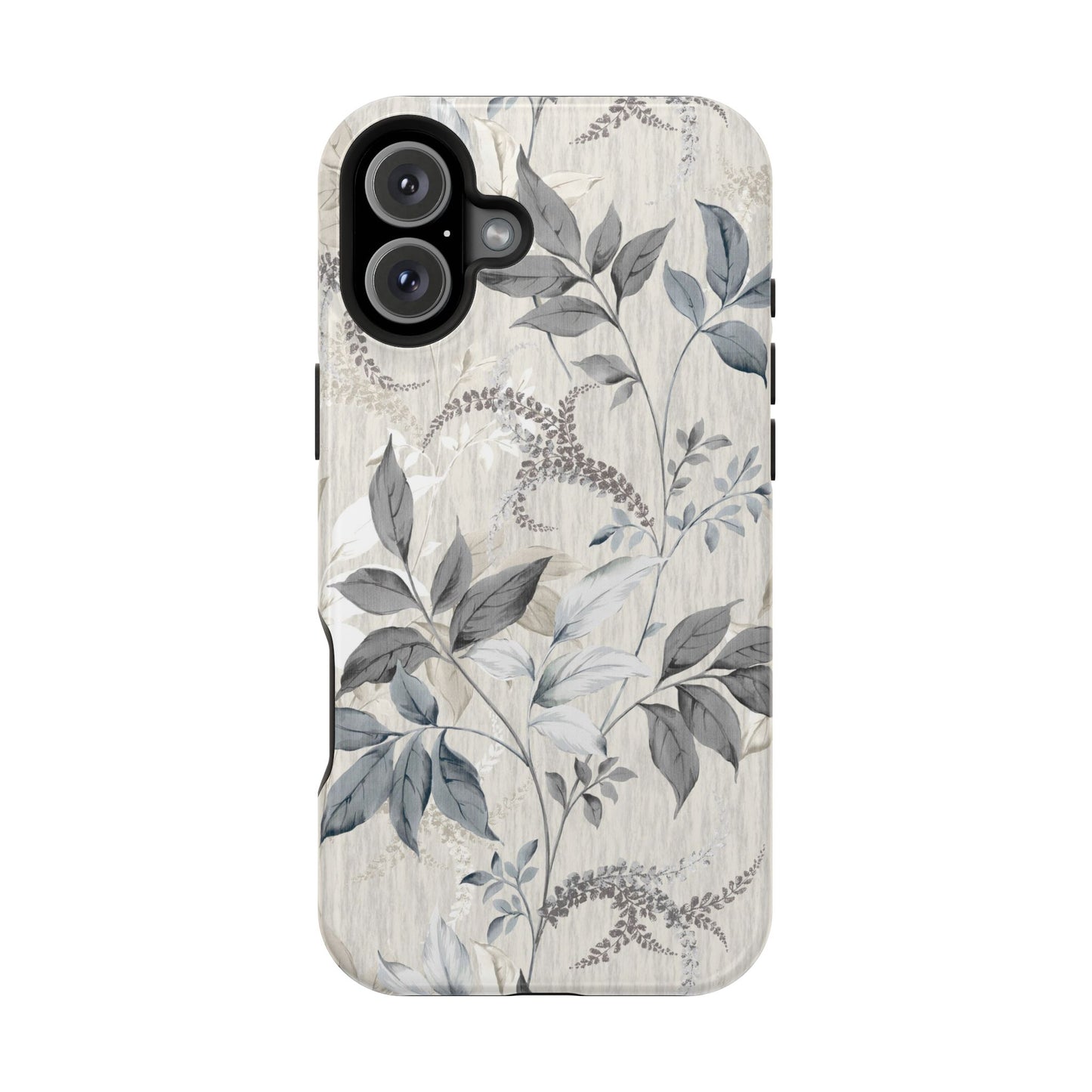 Luxury Leaves (MagSafe version): Artistic case for iPhone, Samsung Galaxy and Google Pixel