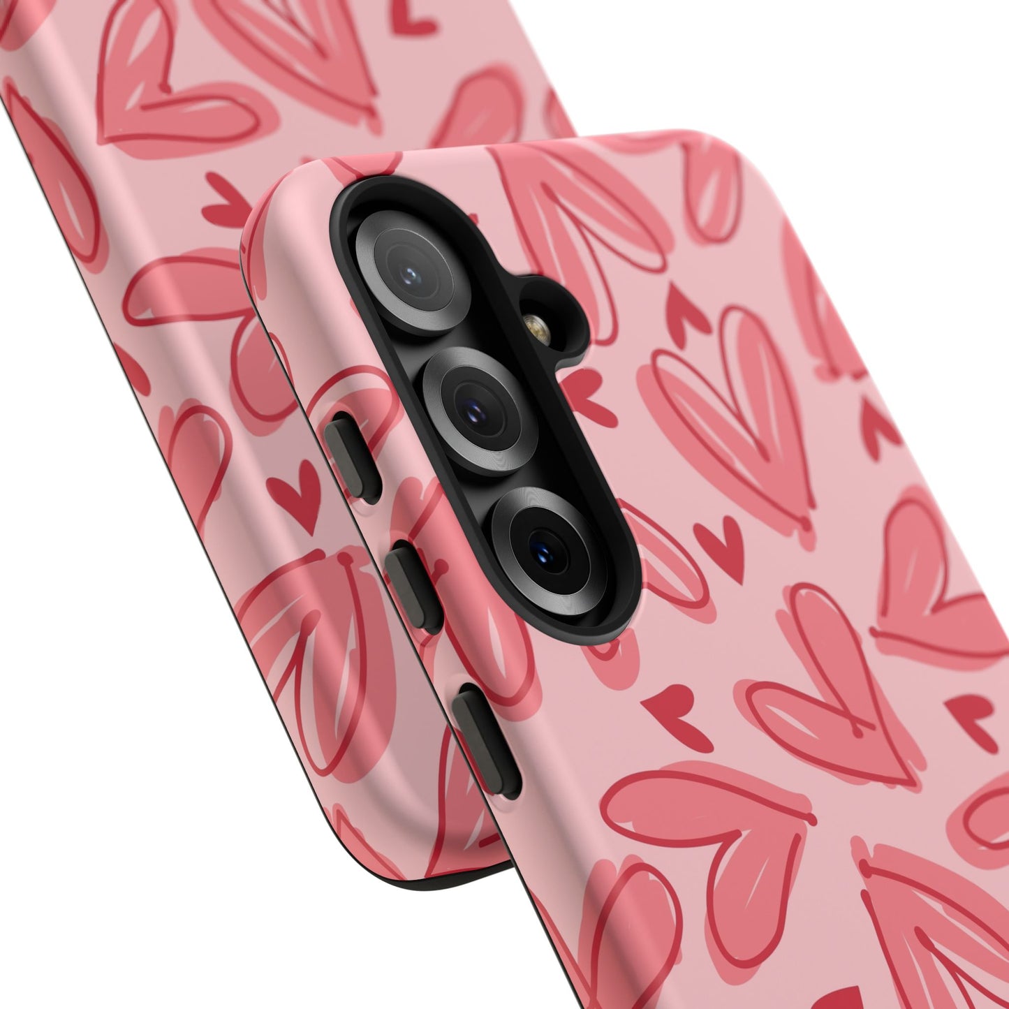 Hearts: Tough Case for iPhone, Samsung Galaxy and Google Pixel devices